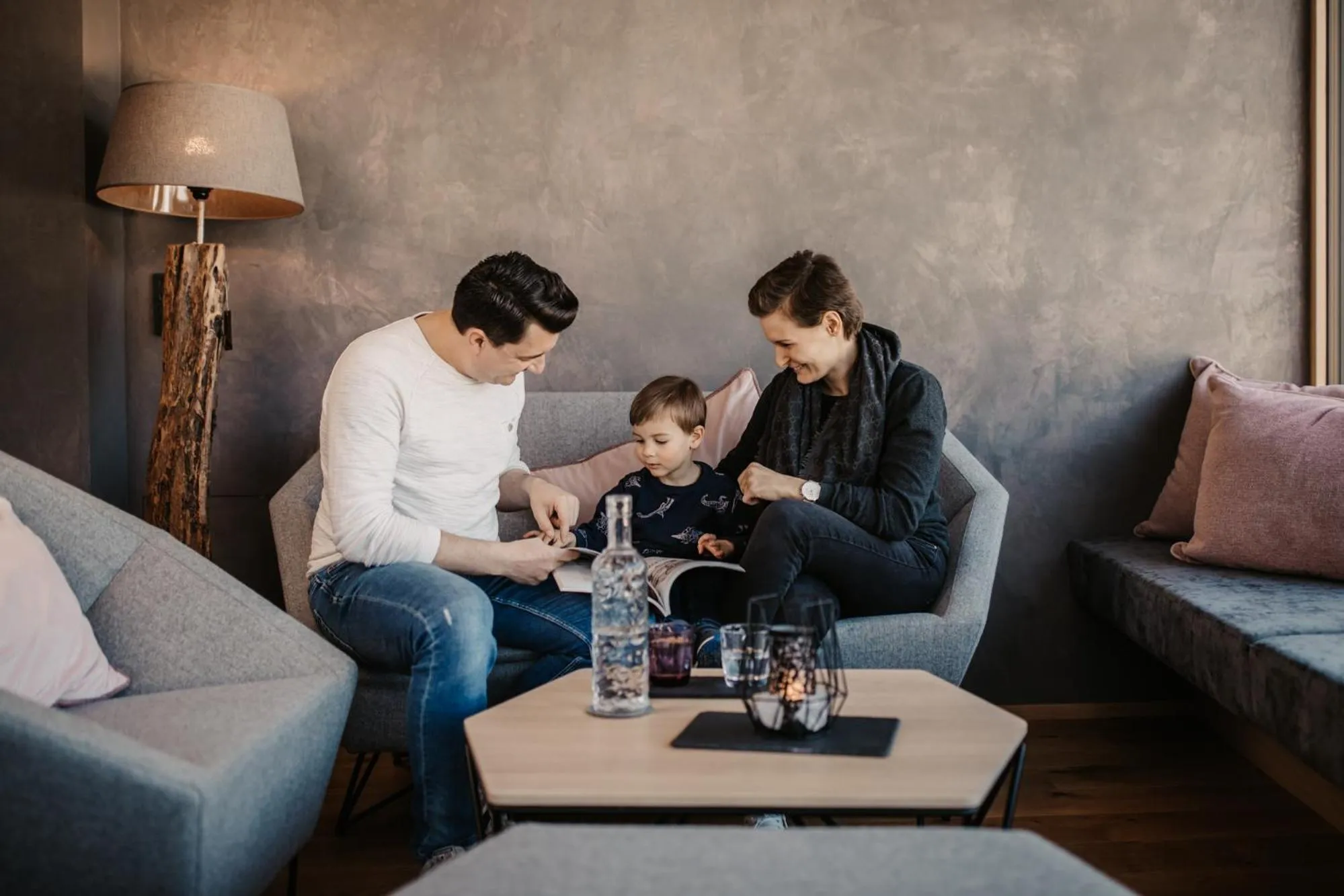 Communal lounge/ TV room in Alpina Wagrain