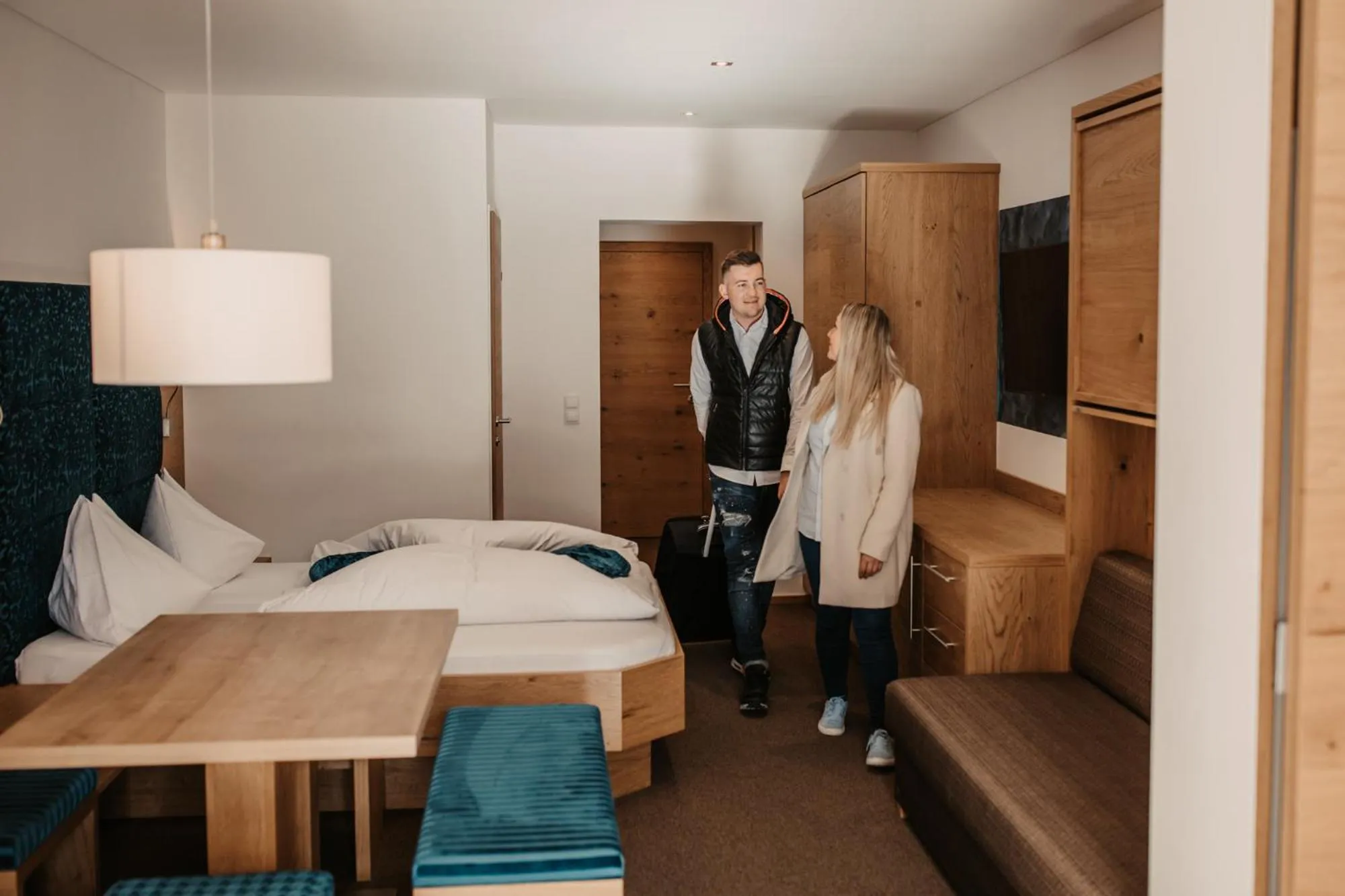 Photo of the whole room, Bed in Alpina Wagrain