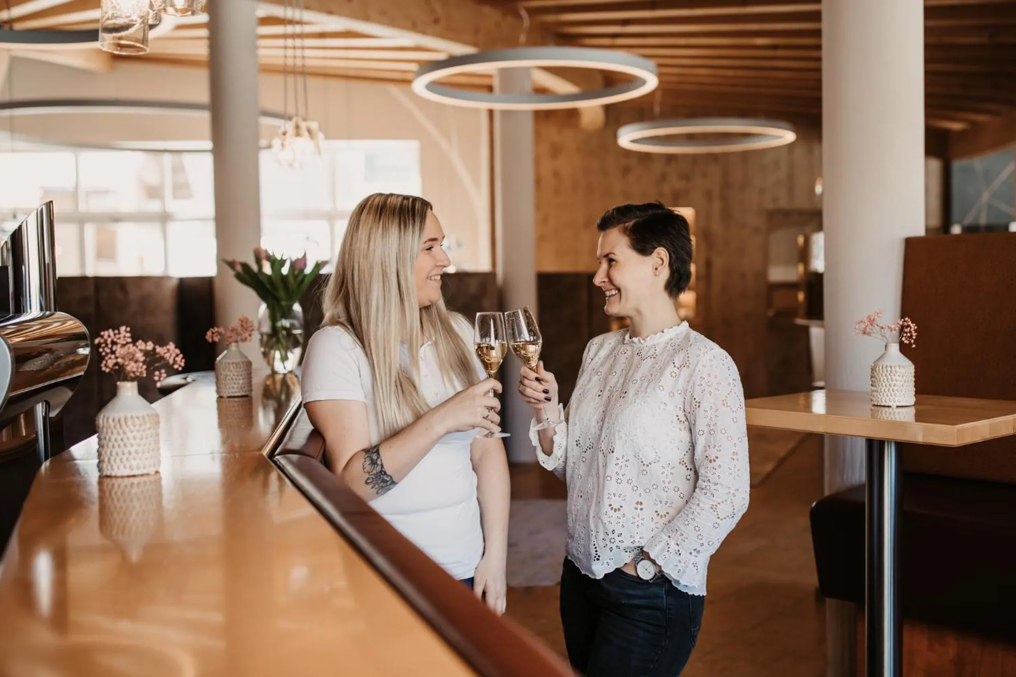 Lounge or bar in Alpina Wagrain