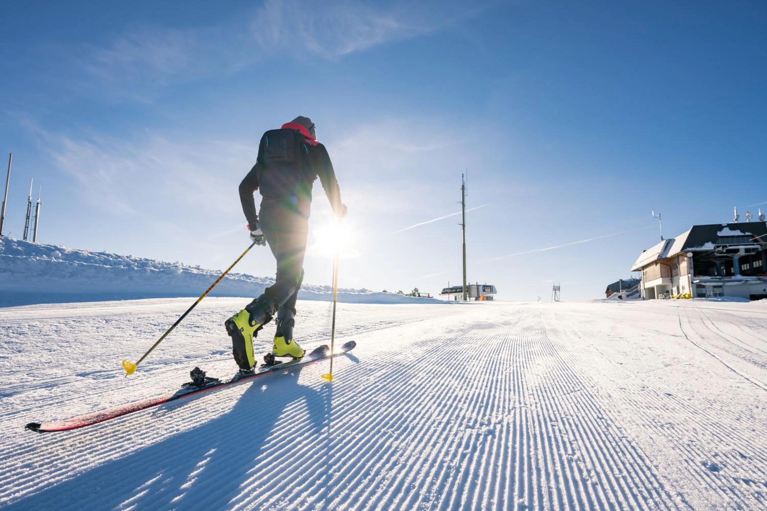 Skiing in Das Moerisch