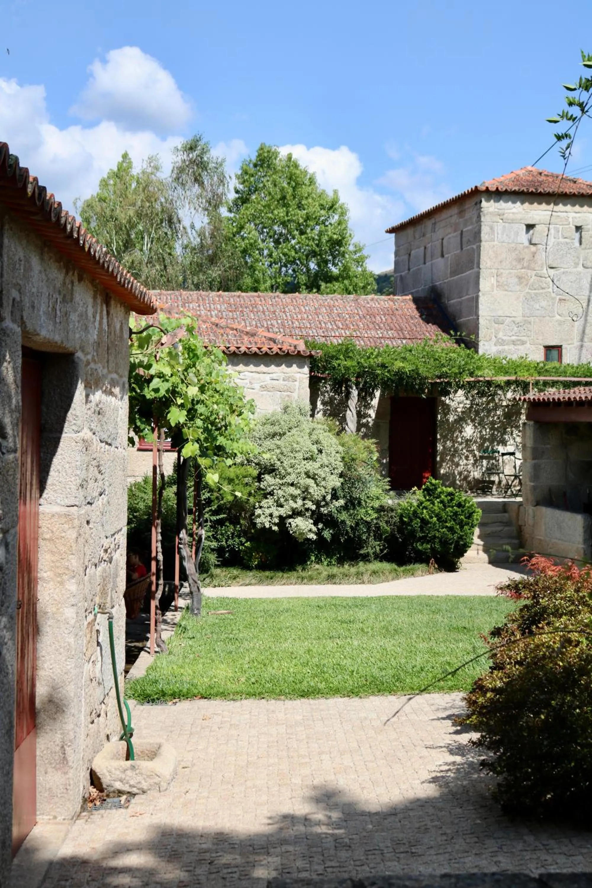 Garden view in Casa da Eira