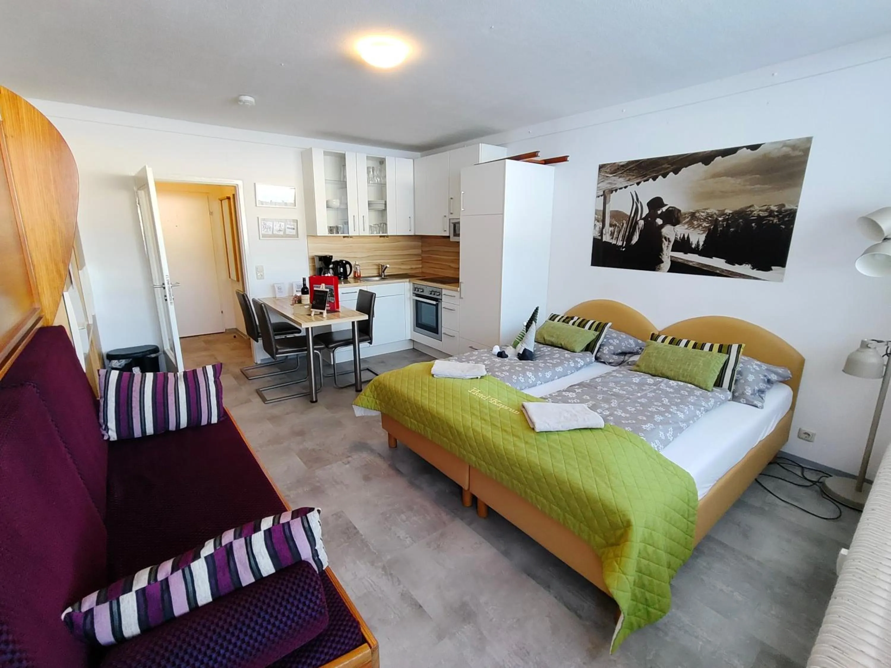 Bed in Studio Almwiese