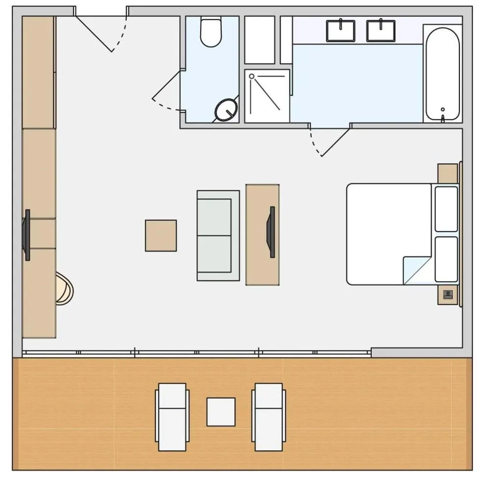 Photo of the whole room in TUI BLUE Fieberbrunn