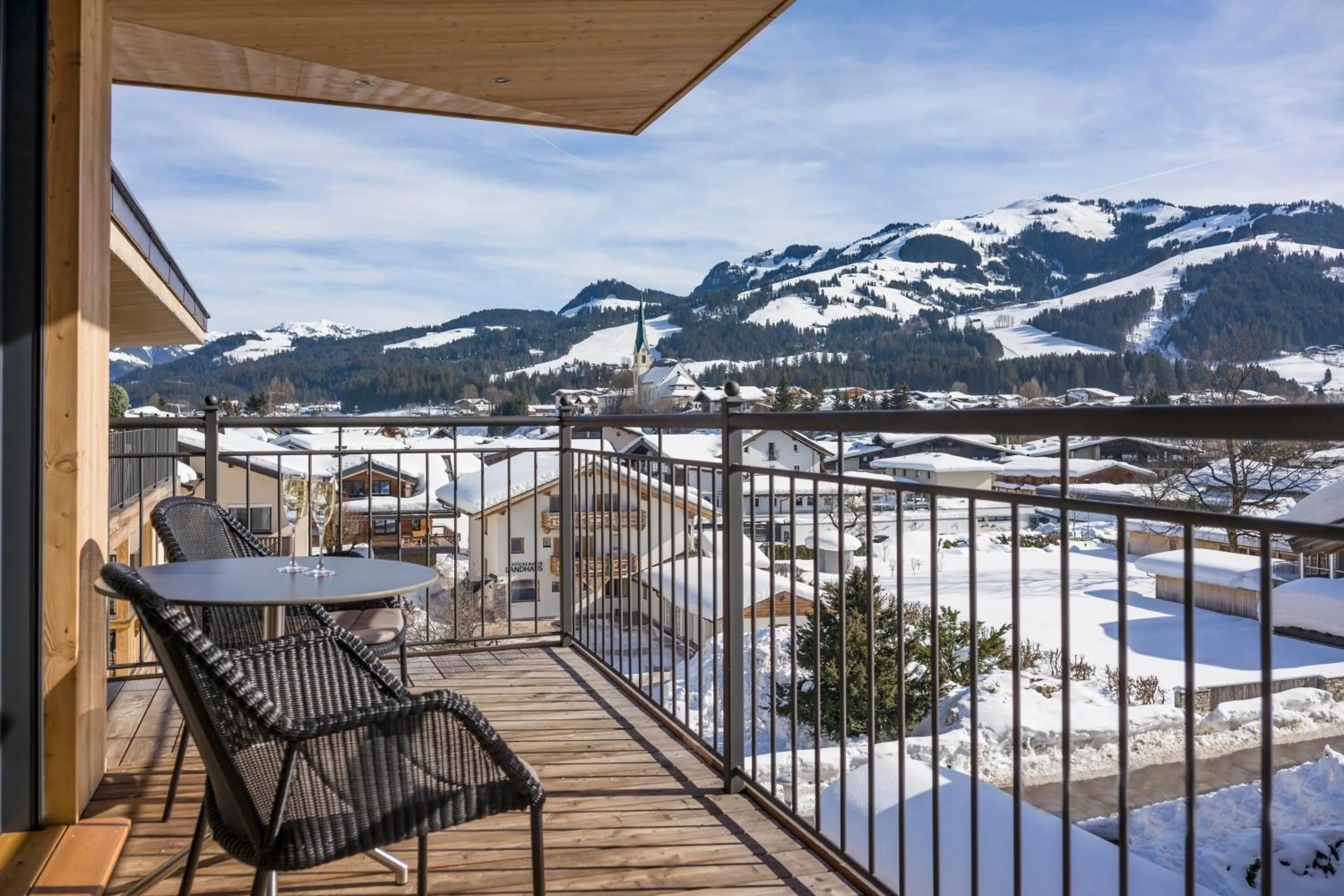 Mountain view in Hotel Zentral ****superior