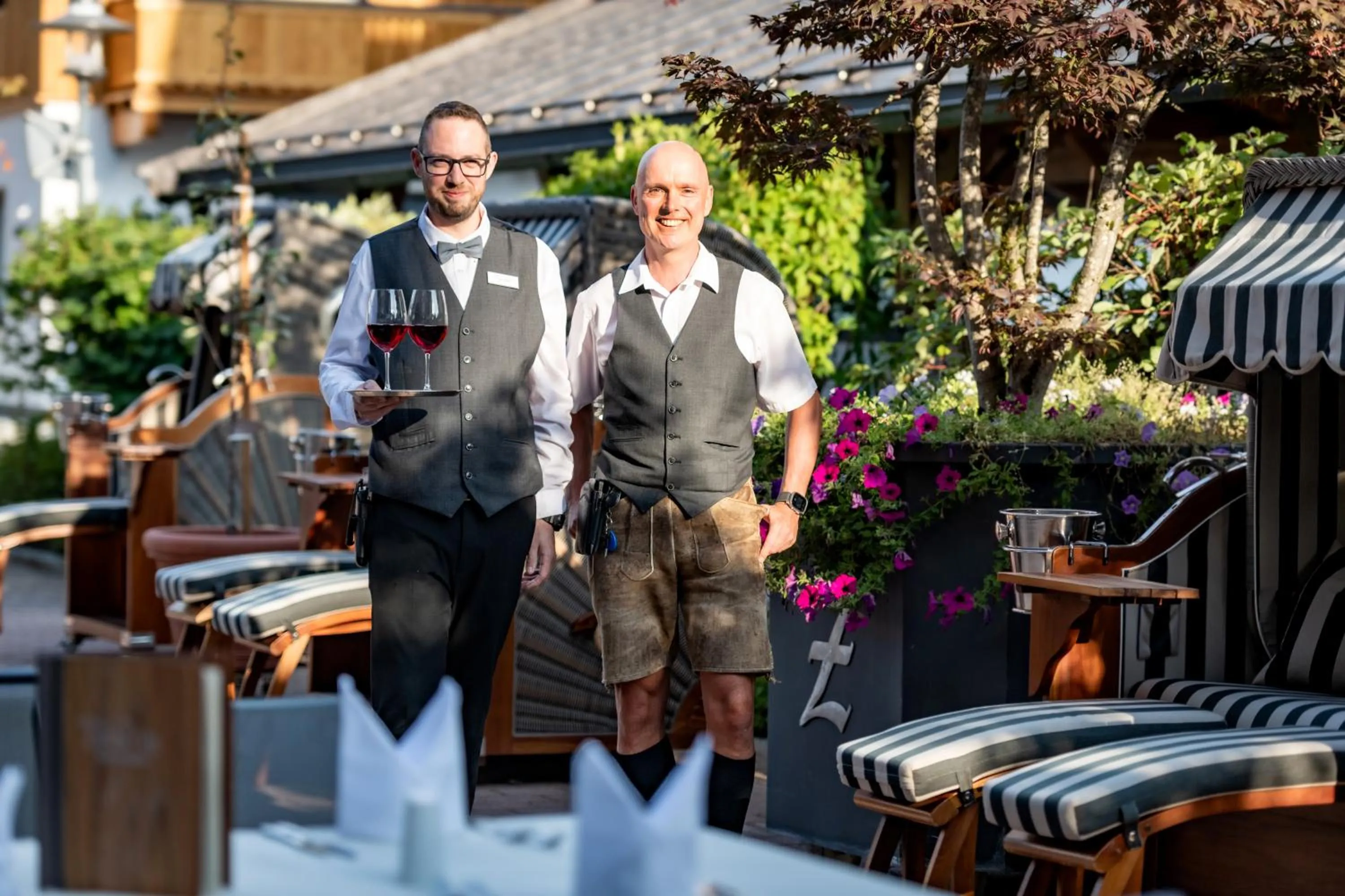 Restaurant/places to eat in Hotel Zentral ****superior