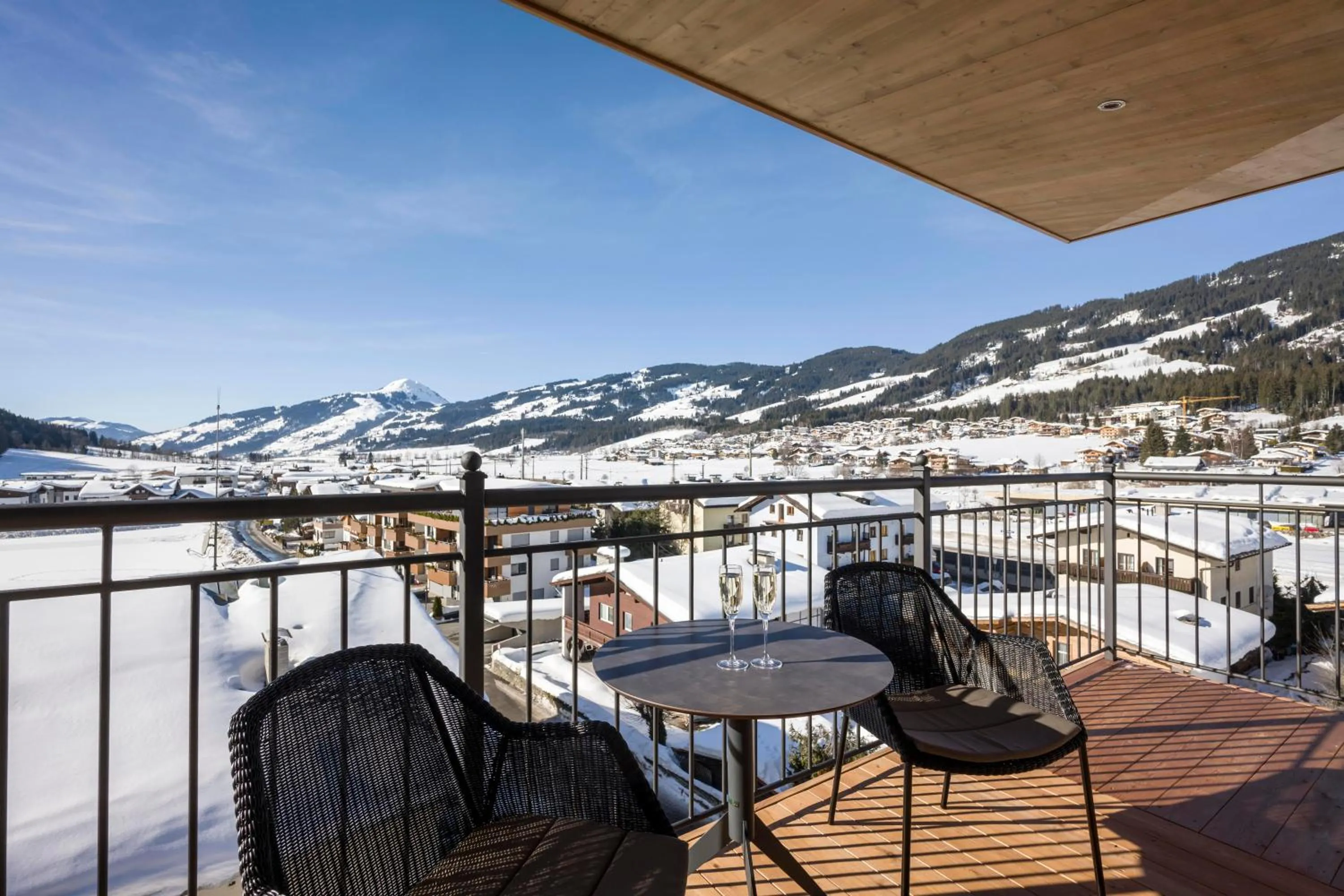 Balcony/Terrace in Hotel Zentral ****superior