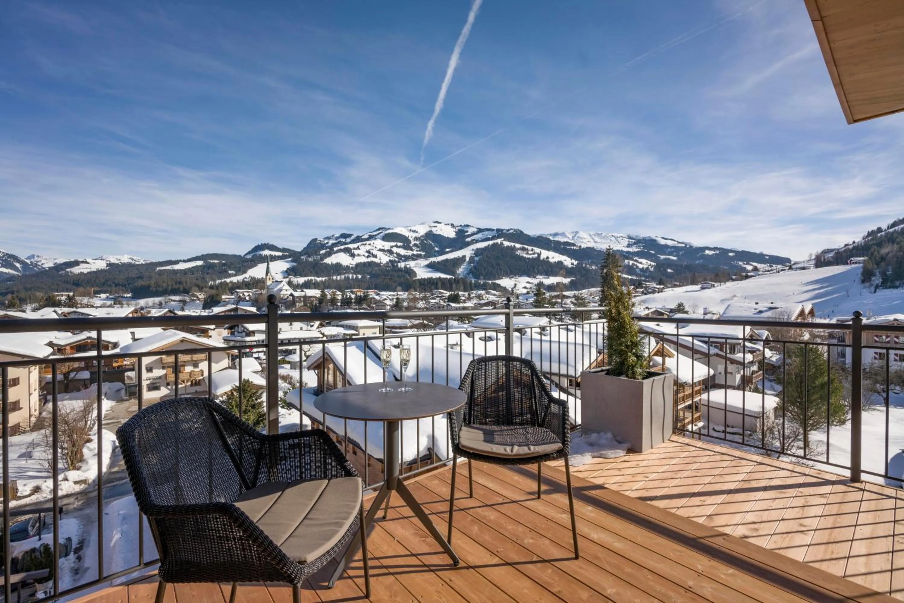 Balcony/Terrace in Hotel Zentral ****superior