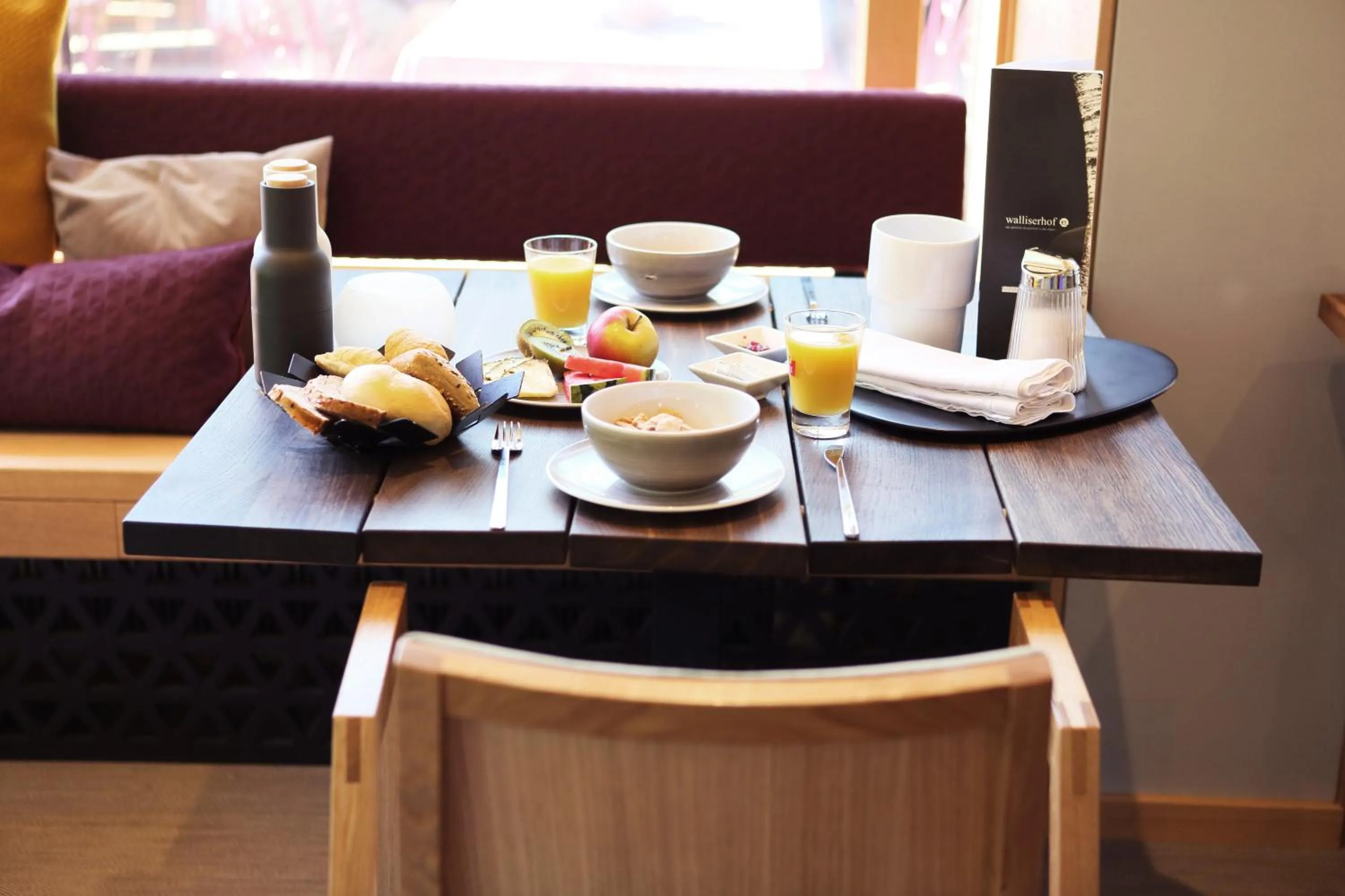 Continental breakfast in Walliserhof