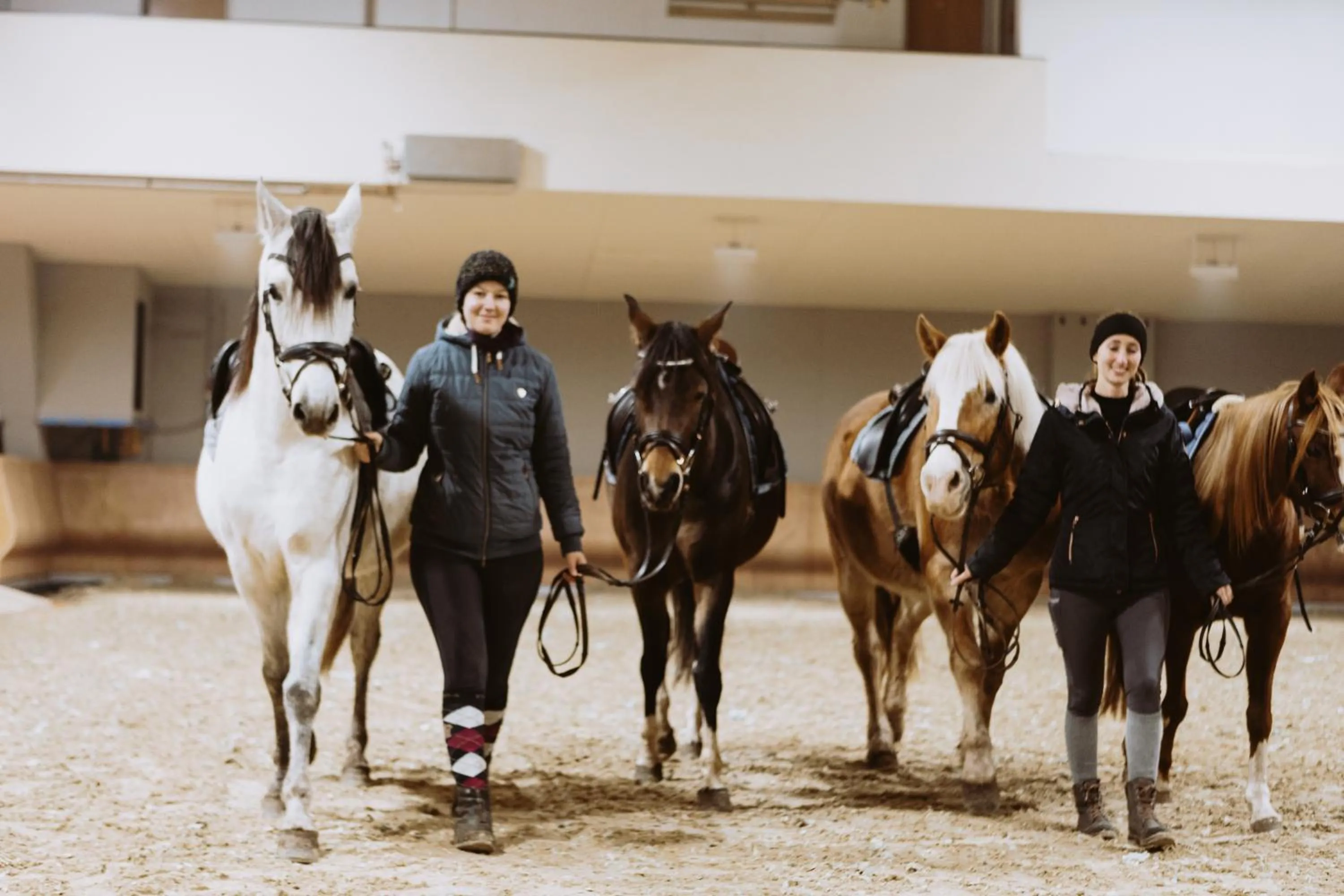 Horse-riding in Walliserhof