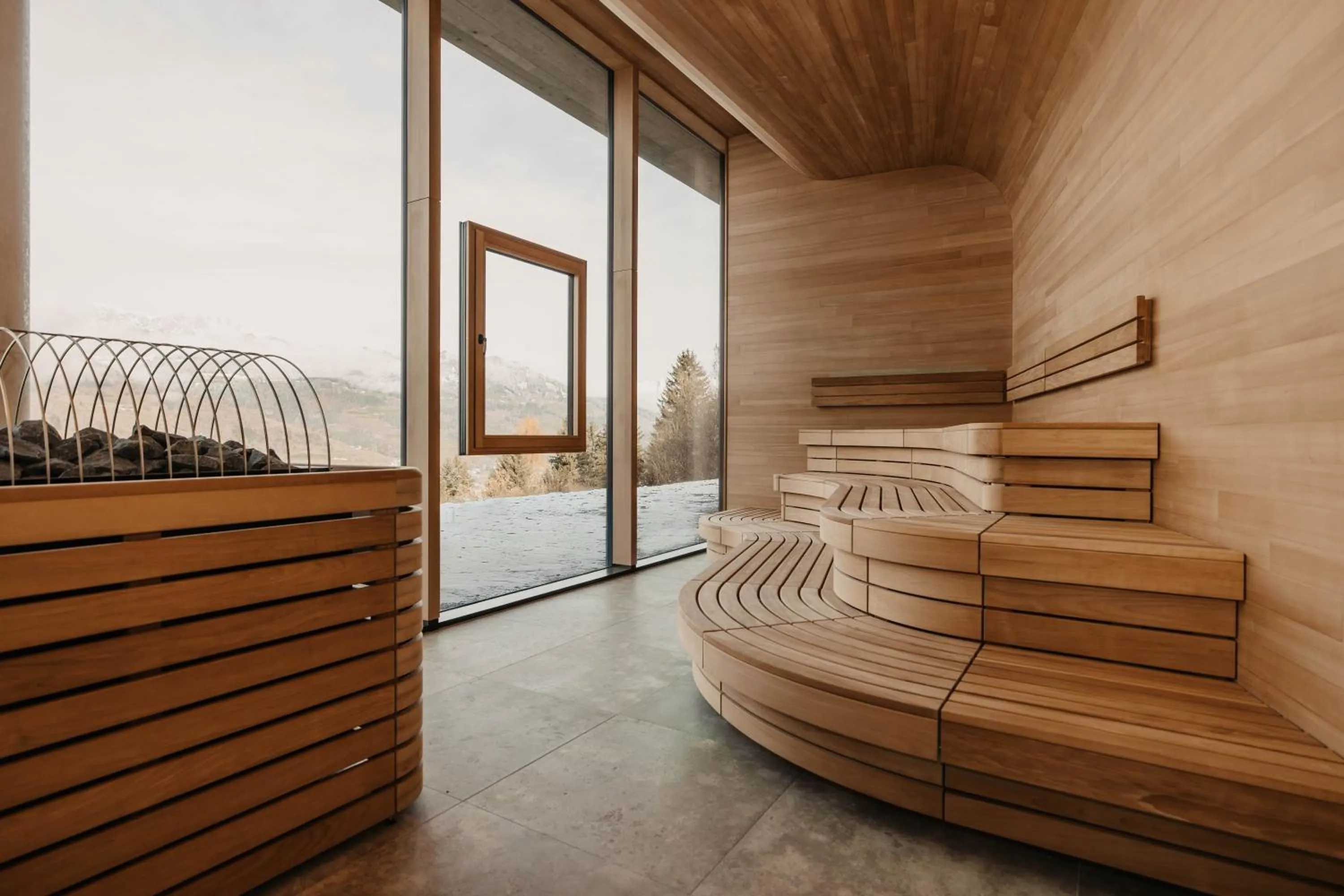 Sauna in Hotel Oberforsthof