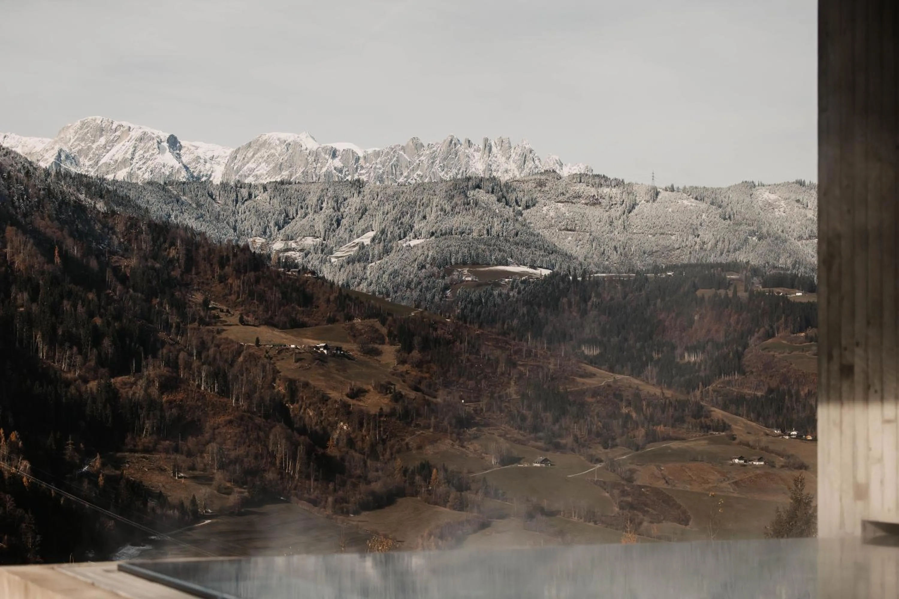 Swimming pool in Hotel Oberforsthof