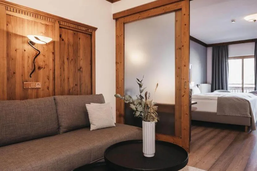 Junior Suite with Garden View - single occupancy in Hotel Oberforsthof