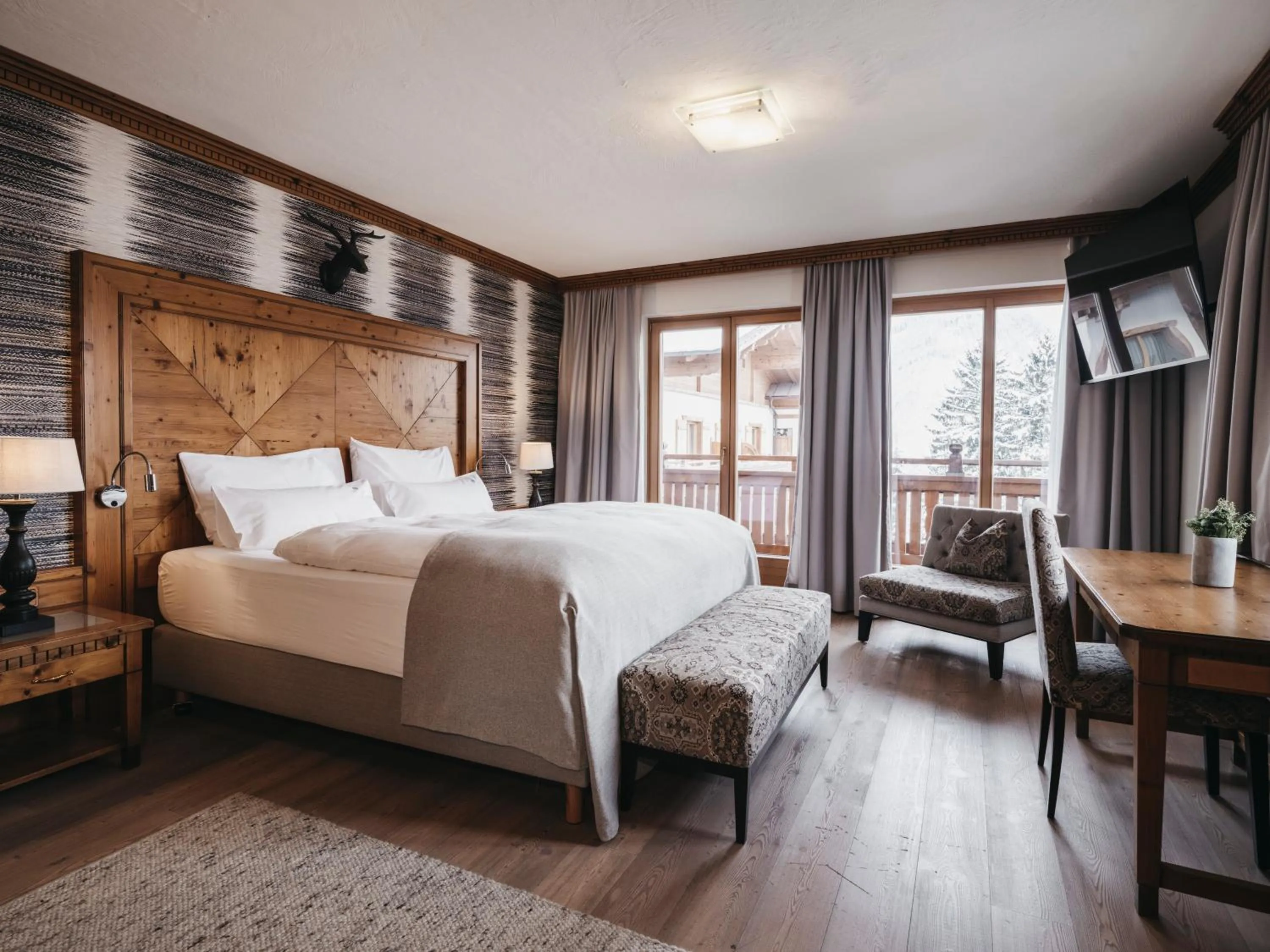 Double Room with Balcony - single occupancy in Hotel Oberforsthof