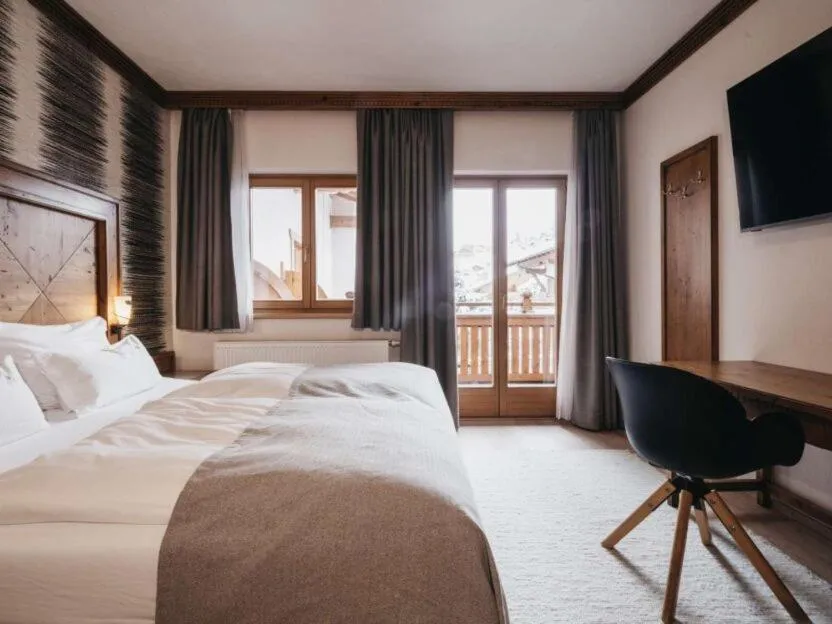 Bedroom, Bed in Hotel Oberforsthof