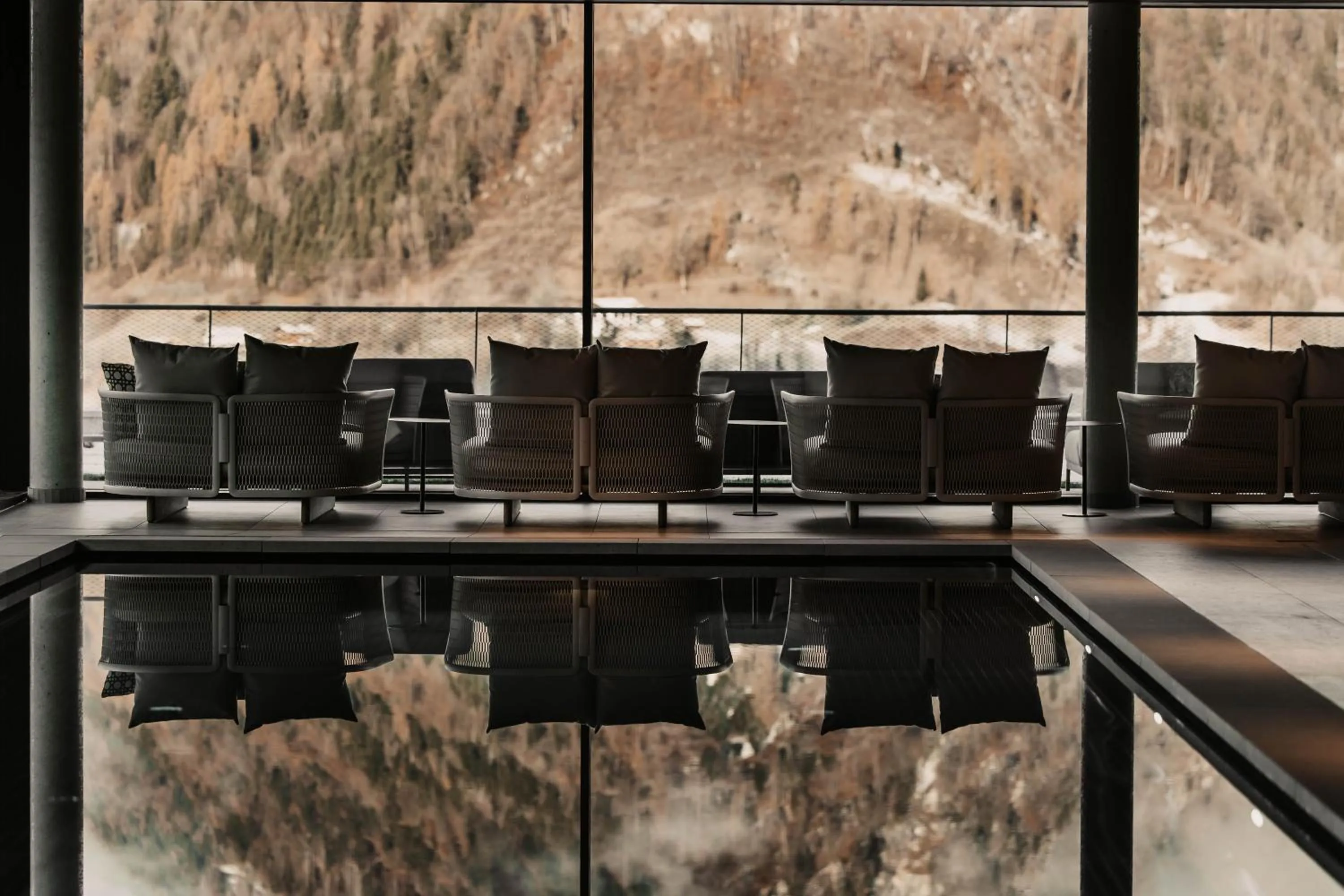 Swimming pool in Hotel Oberforsthof