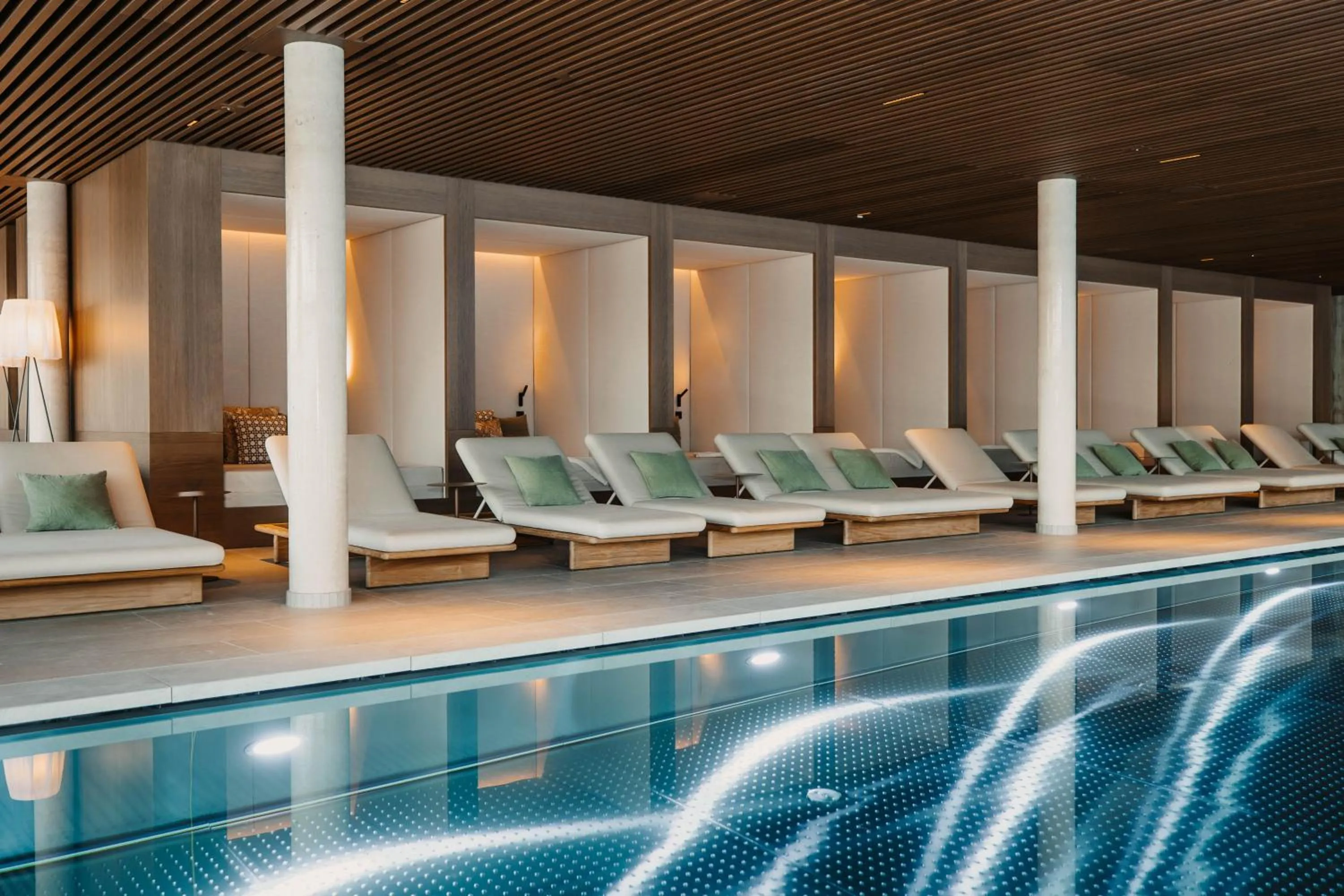 Pool view in Hotel Oberforsthof