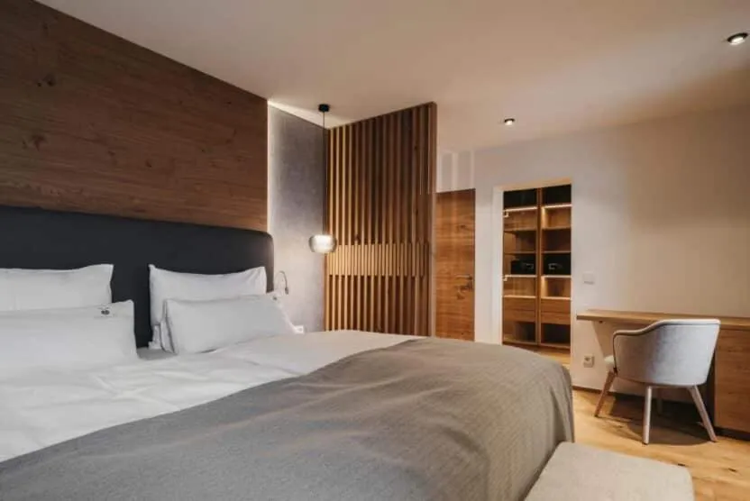 Bedroom, Bed in Hotel Oberforsthof