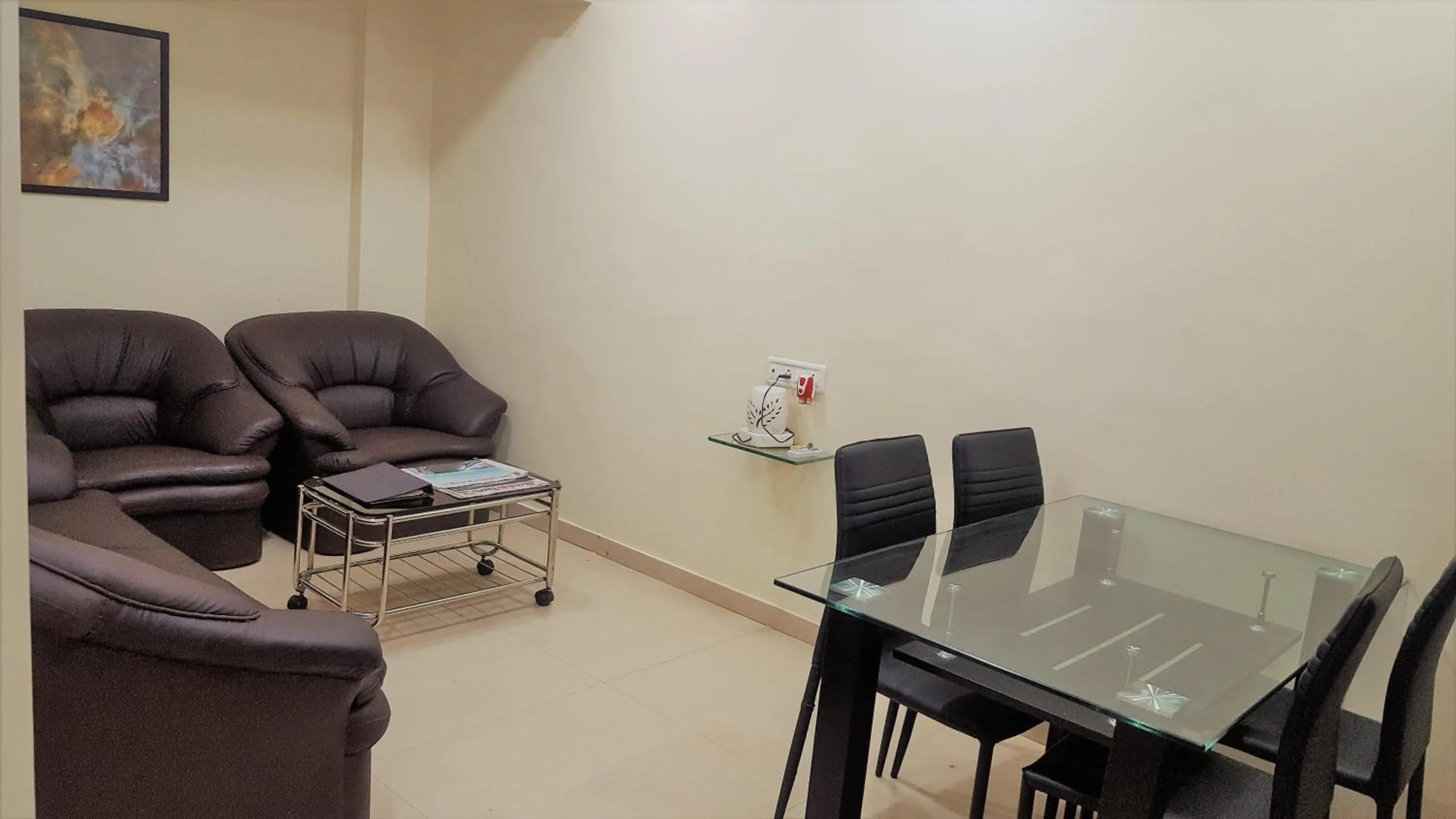 Living room in Dragonfly Apartments Emerald