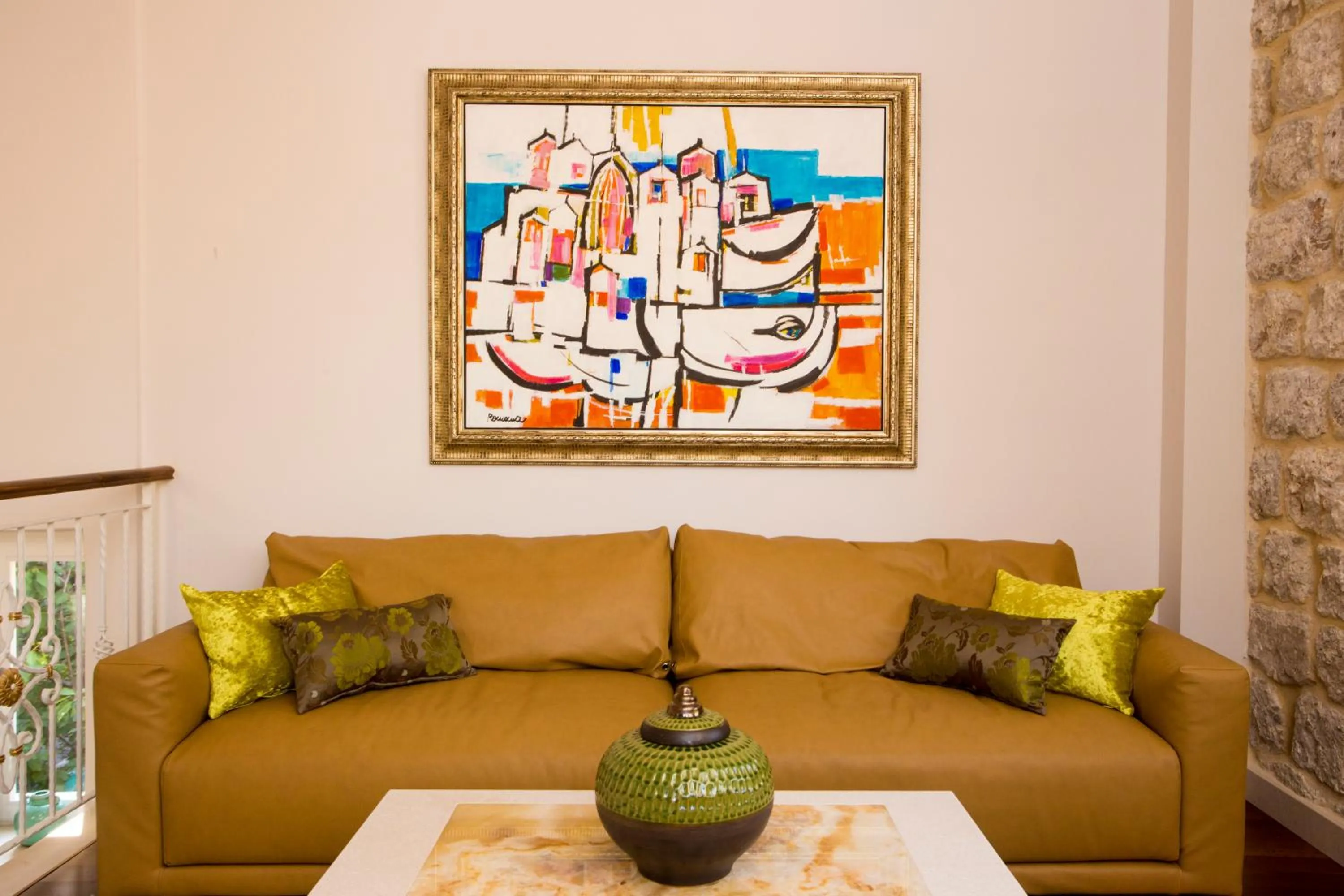 Seating area in Dominus Little Palace