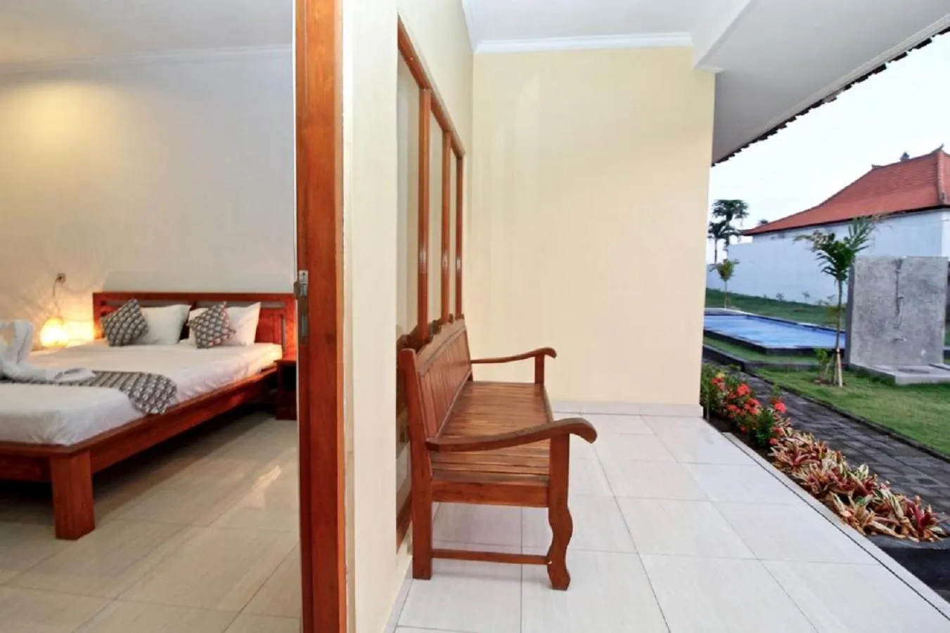 Balcony/Terrace, Bed in Dega Gardens