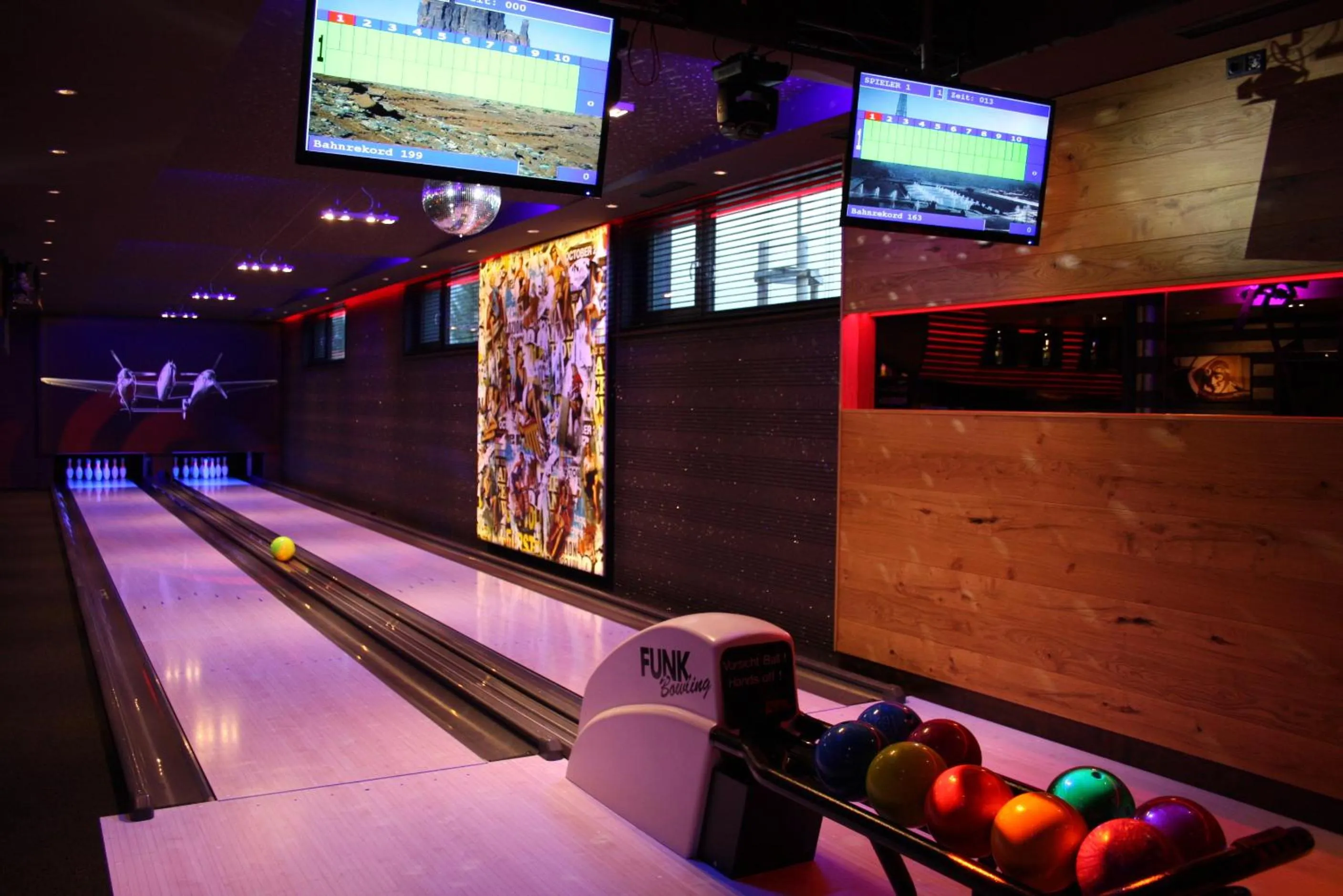 Bowling in Hotel Rettenberg