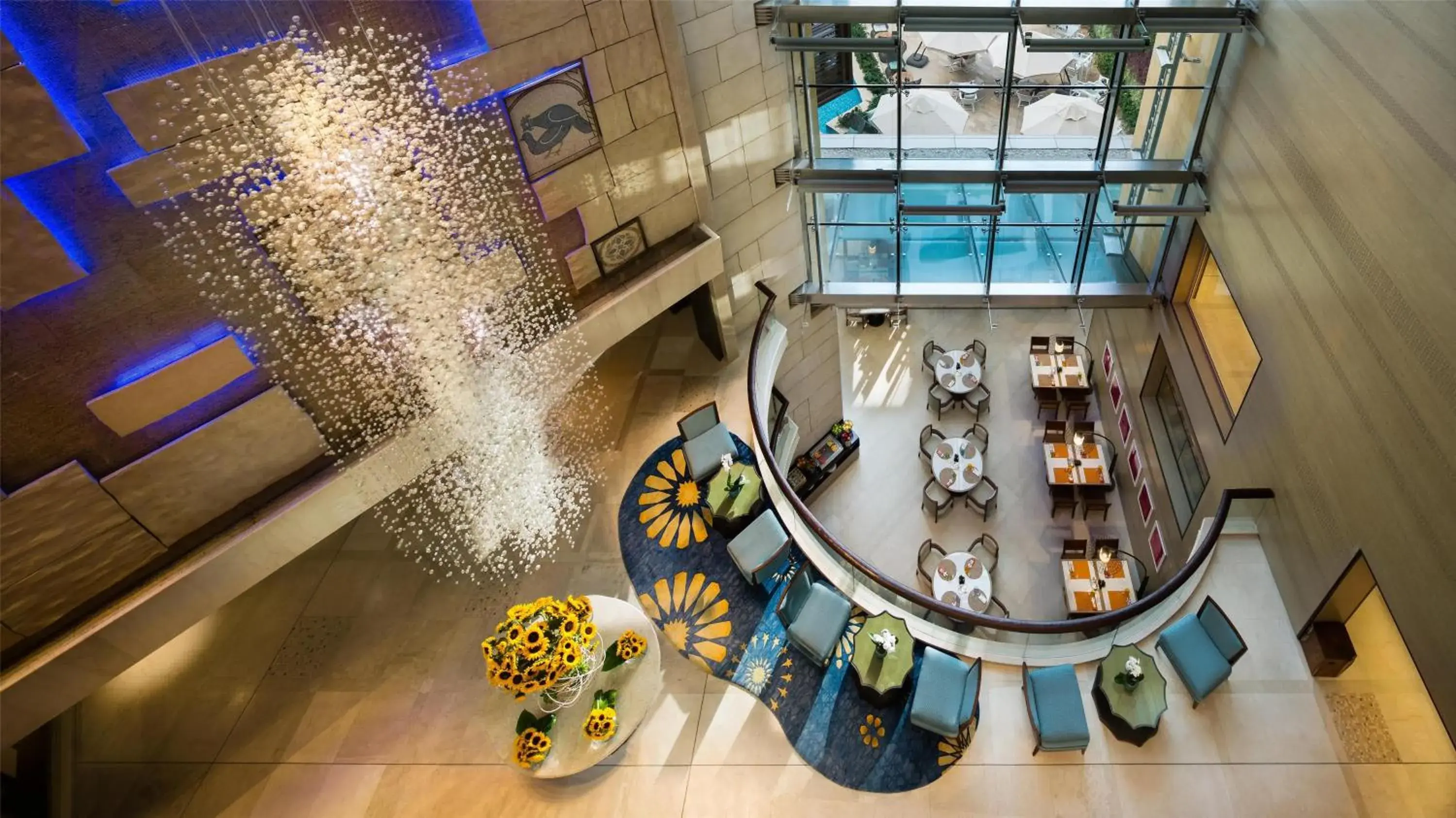 Lobby or reception in Kempinski Summerland Hotel & Resort Beirut Lobby or reception in Kempinski Summerland Hotel & Resort Beirut