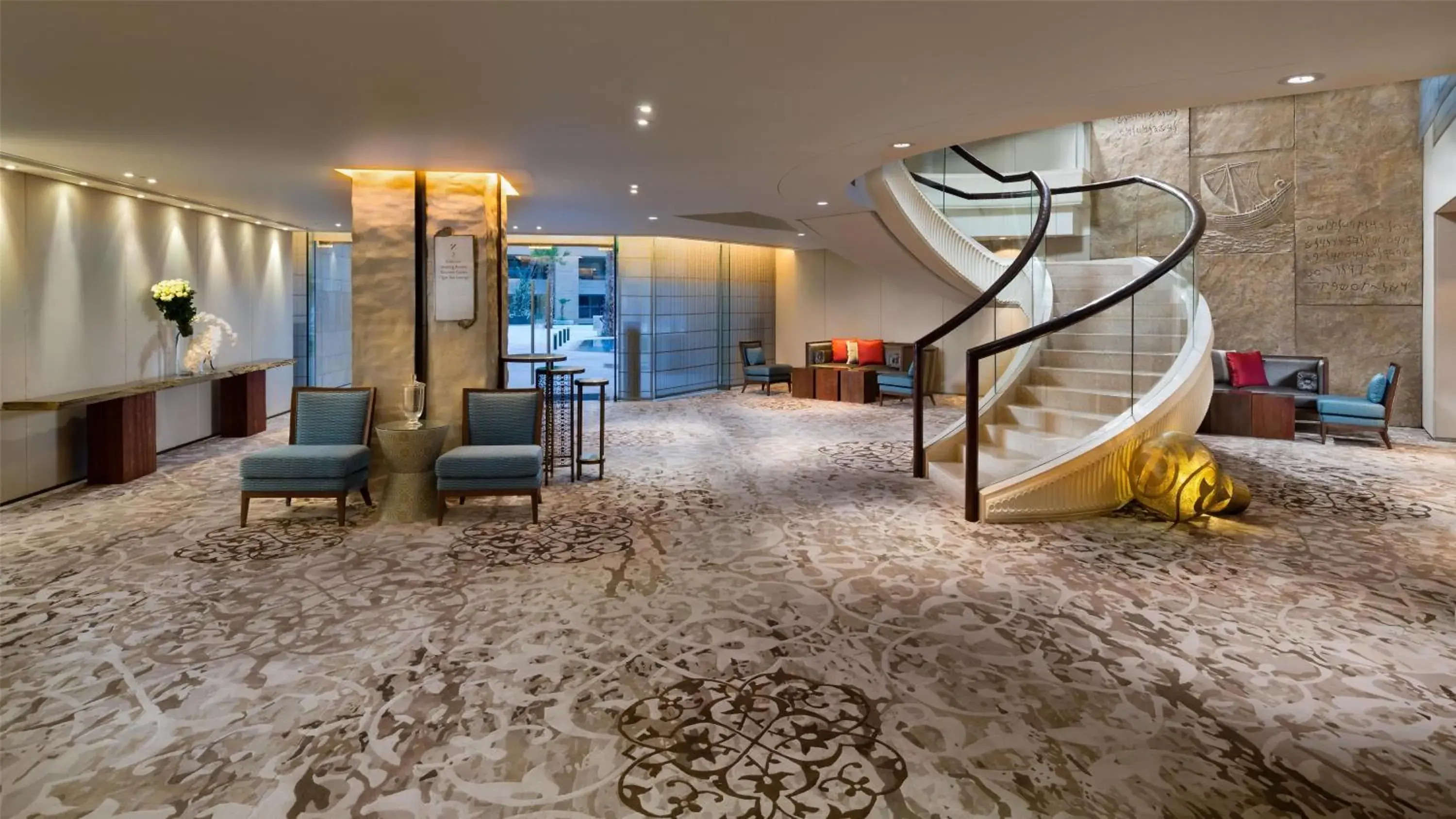 Lobby or reception in Kempinski Summerland Hotel & Resort Beirut Lobby or reception in Kempinski Summerland Hotel & Resort Beirut