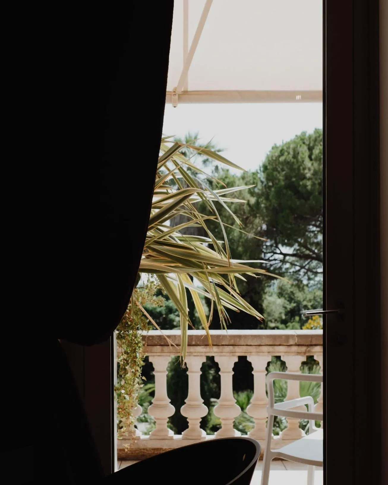 Garden view in La Villa Guy & Spa - Teritoria