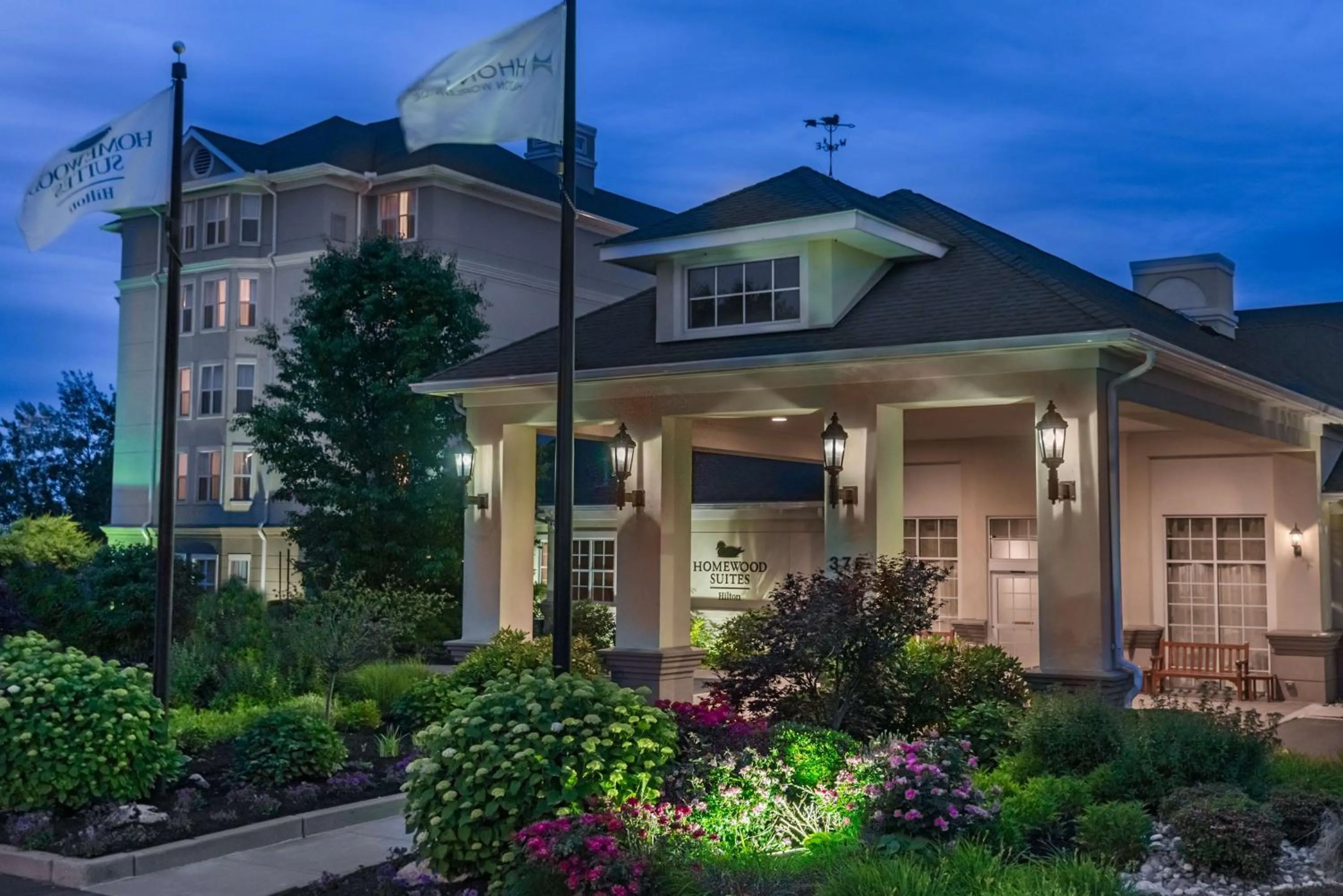 Property building in Homewood Suites by Hilton Holyoke-Springfield/North