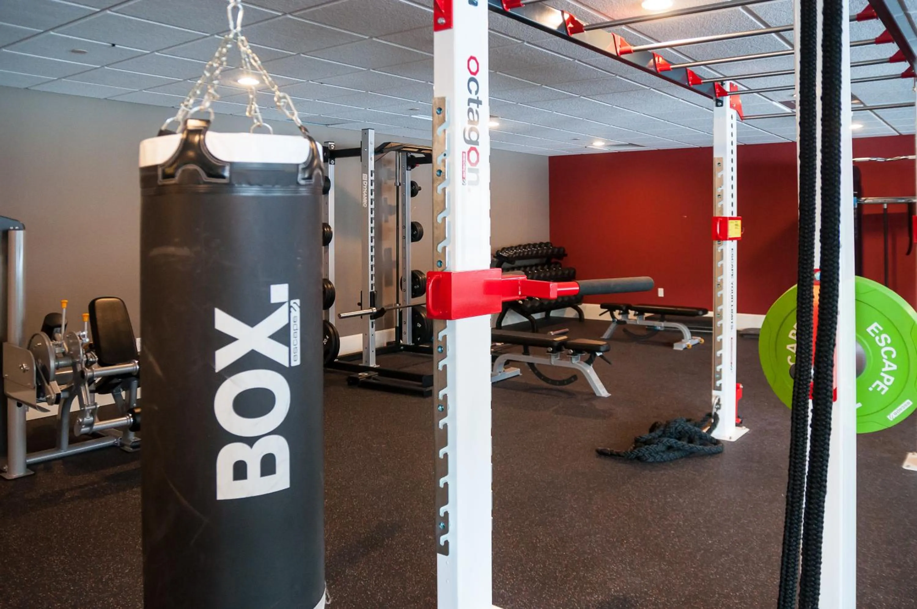 Fitness centre/facilities in RiverWalk Resort at Loon Mountain