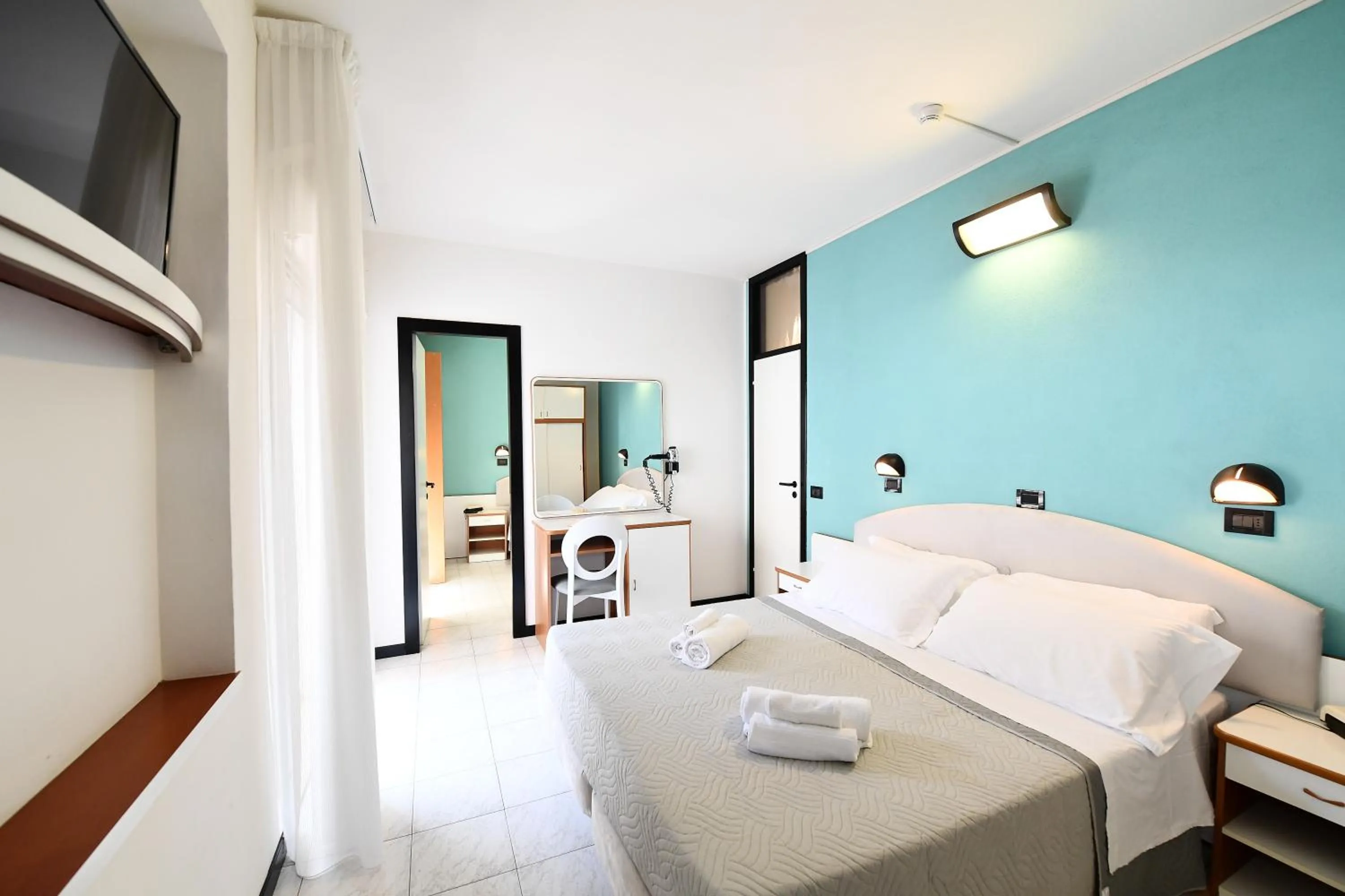 Bed in Hotel Criniera D'oro