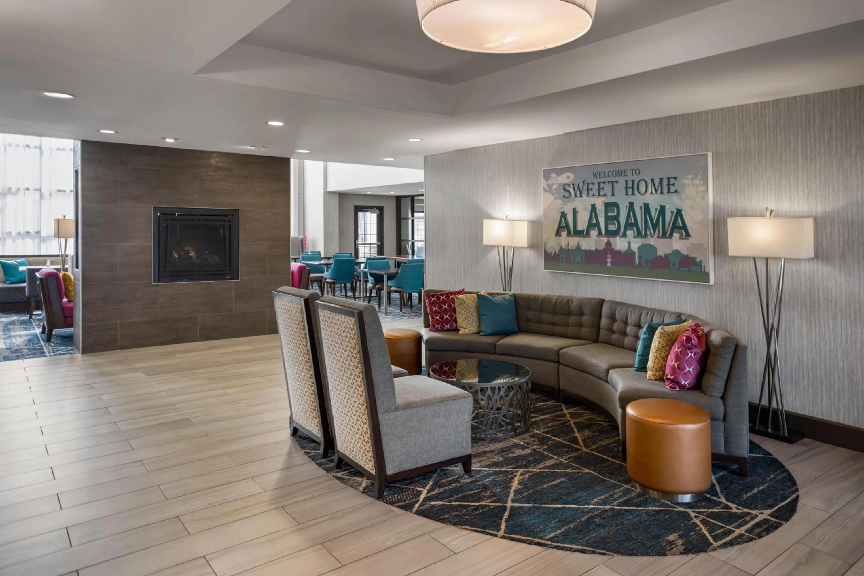 Lobby or reception in Homewood Suites By Hilton Montgomery EastChase