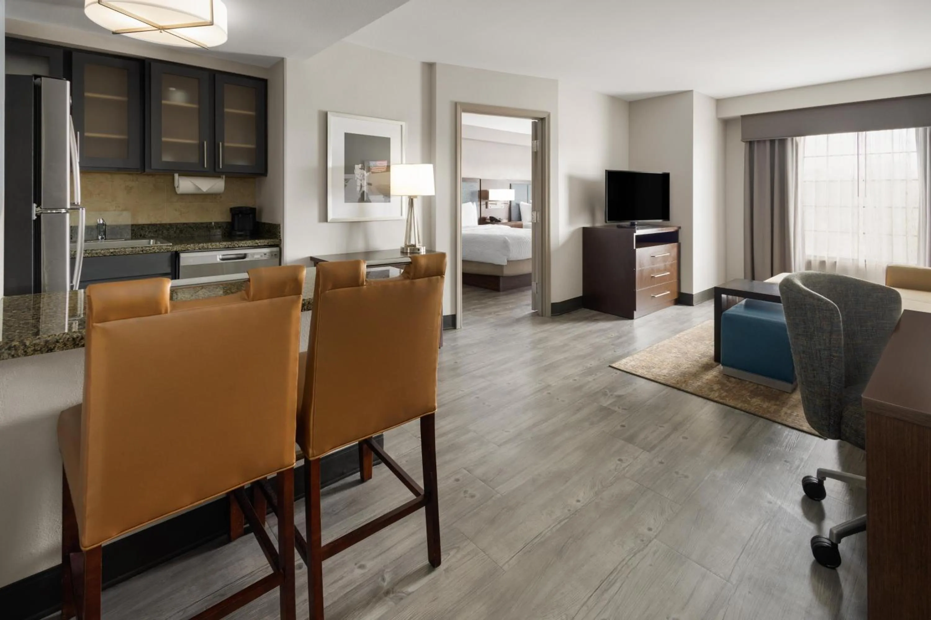 Kitchen or kitchenette in Homewood Suites By Hilton Montgomery EastChase