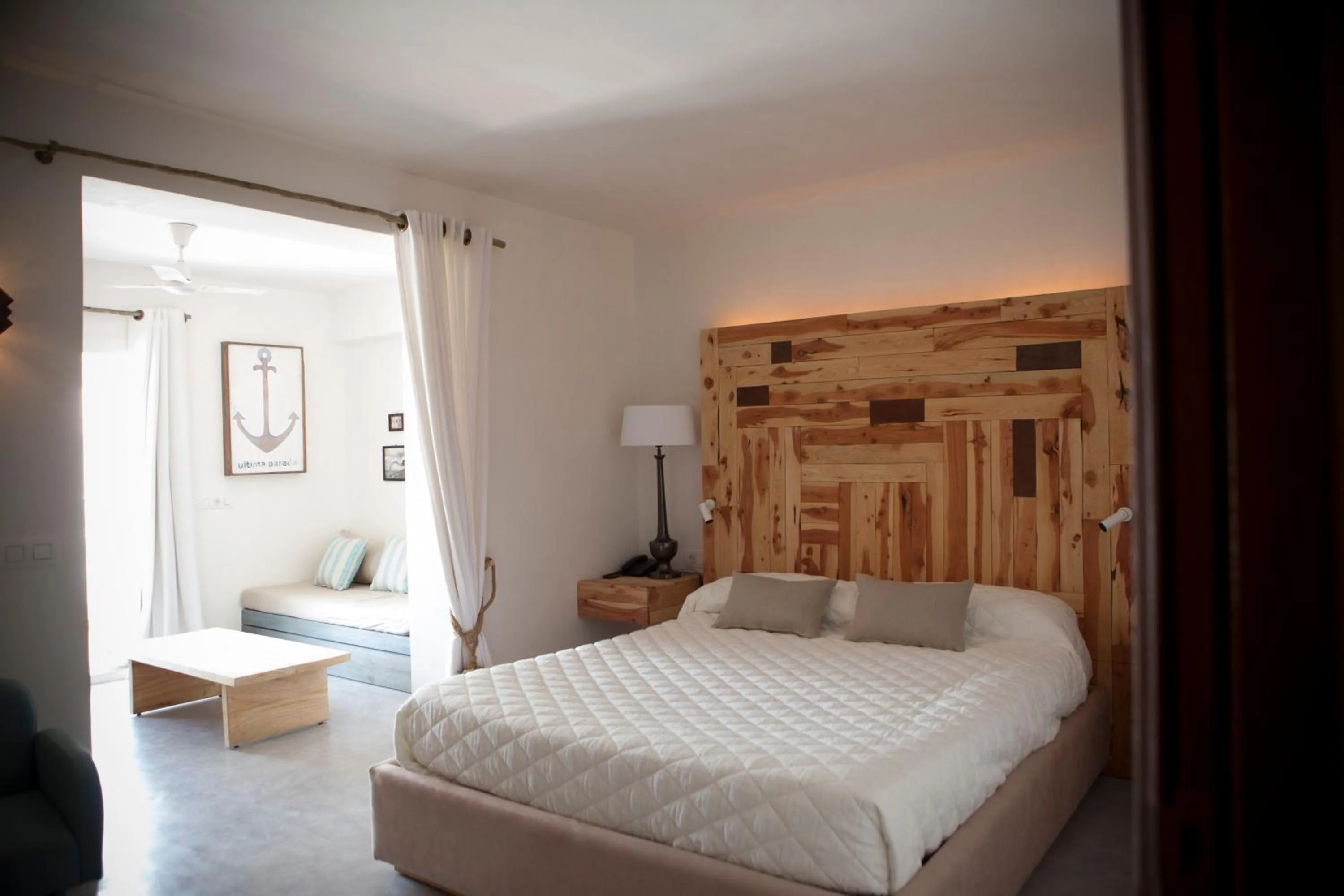 Bed in Hotel Sa Volta