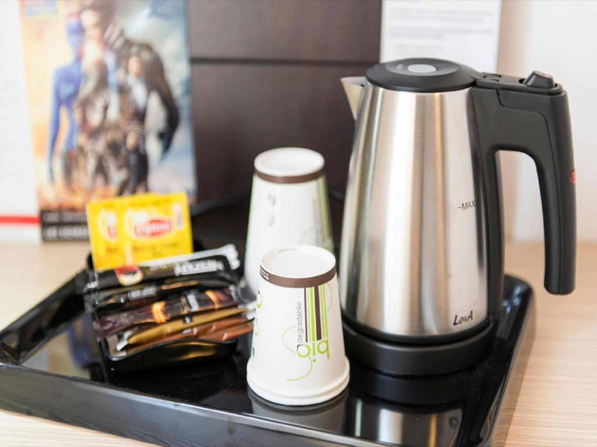 Coffee/tea facilities in Hotel Belfort