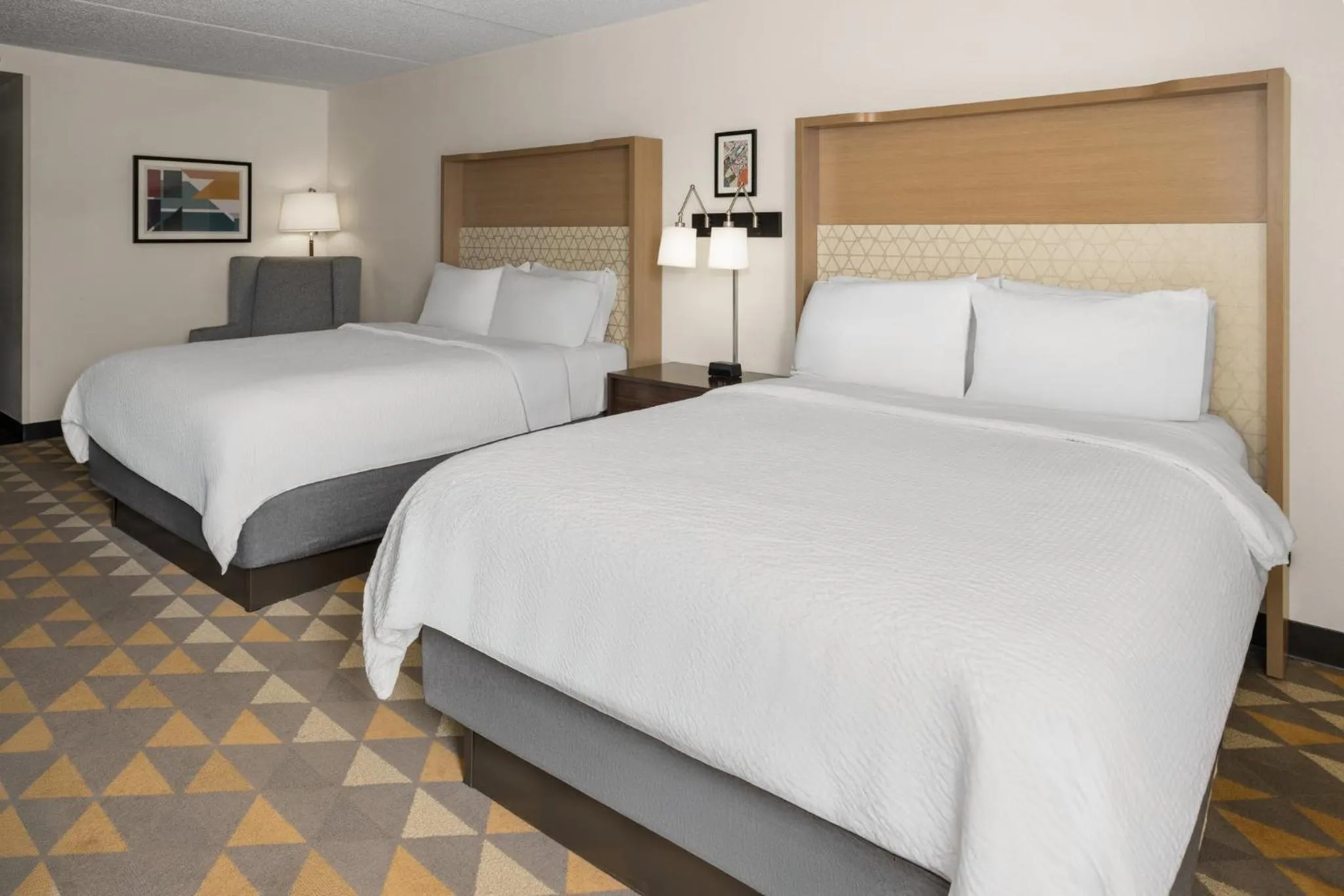 Photo of the whole room, Bed in Holiday Inn Morgantown - Reading Area by IHG