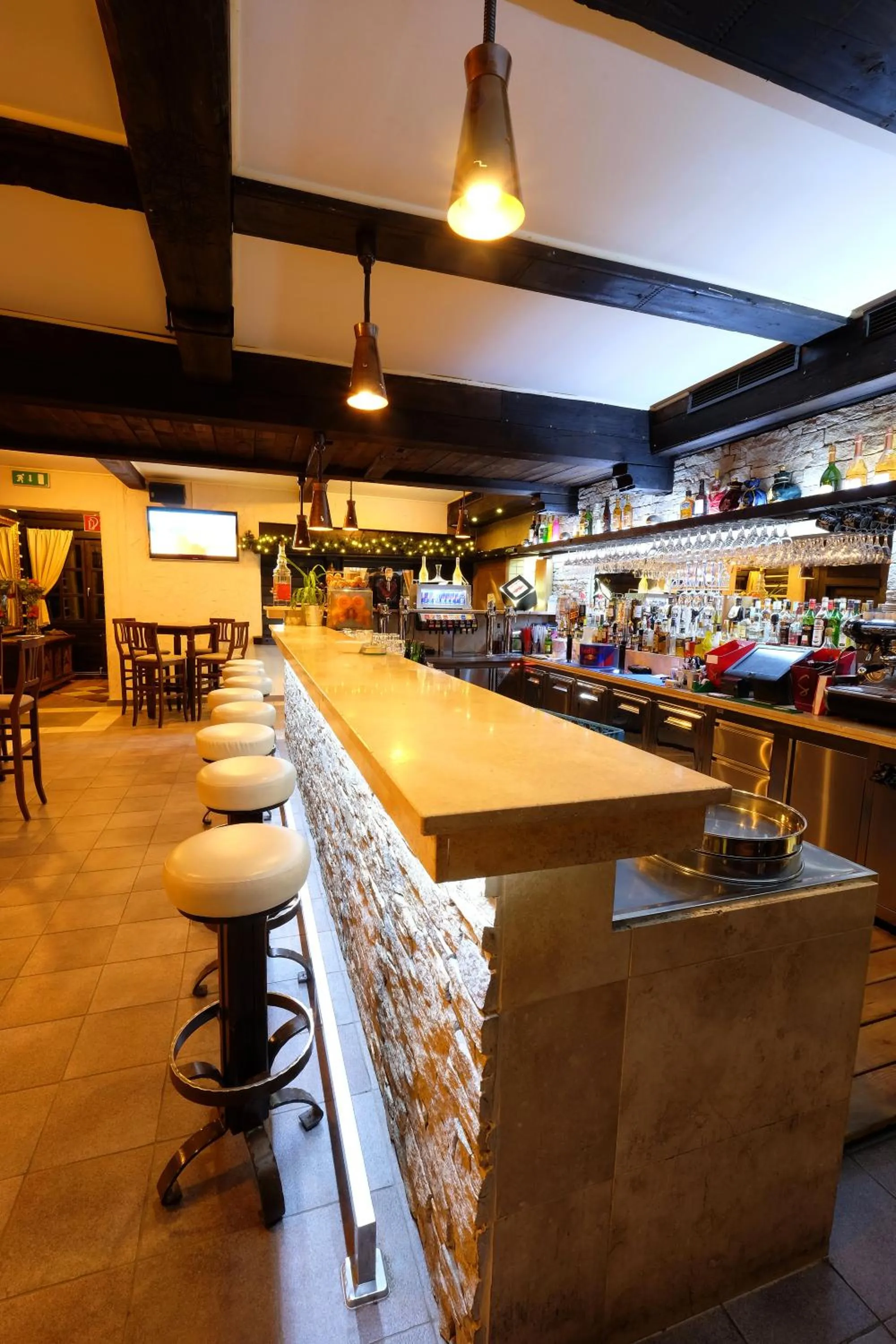 Lounge or bar in Alpenhotel Marcius