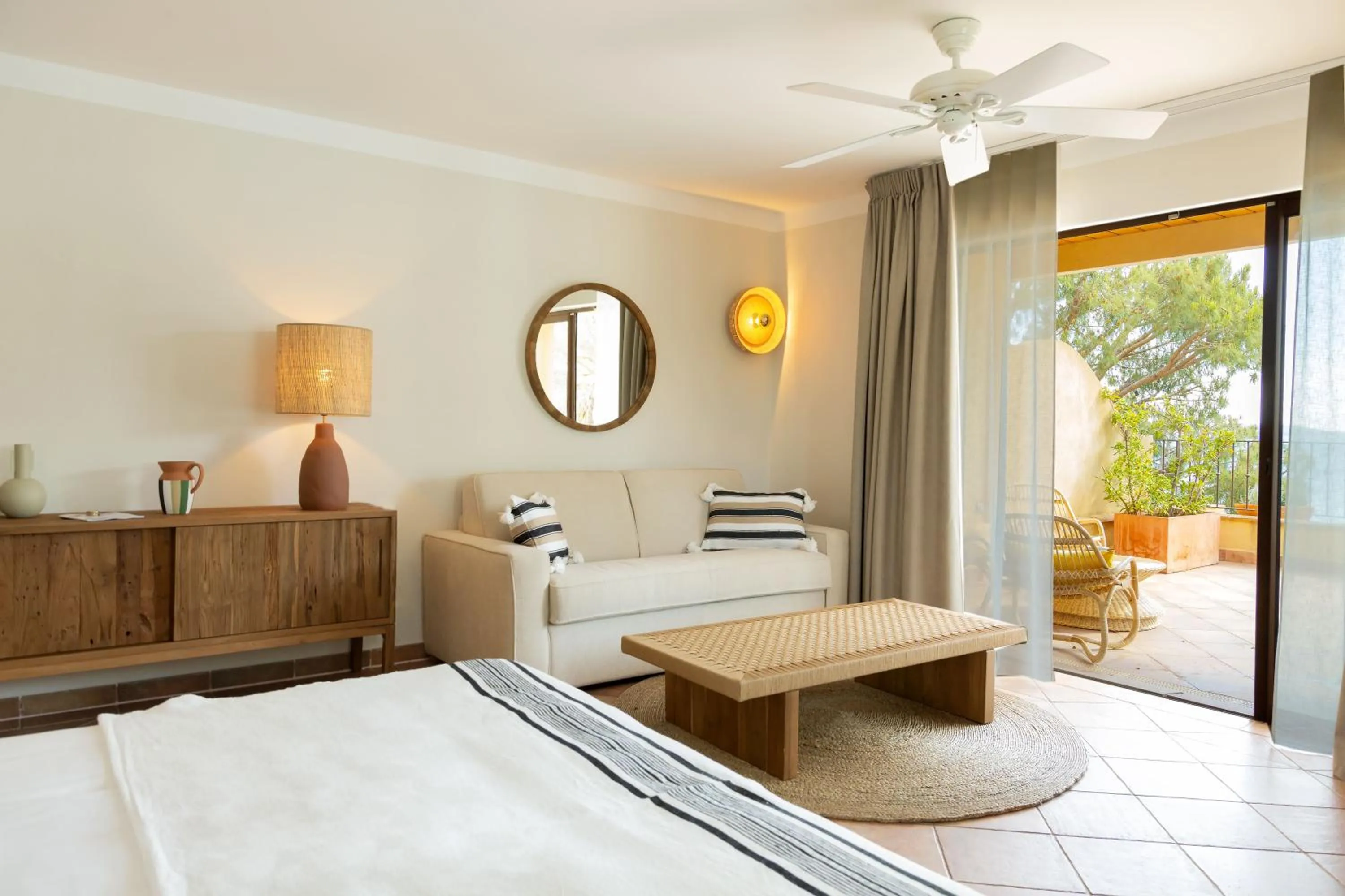 Bedroom, Bed in Casa Santini x Roc Seven