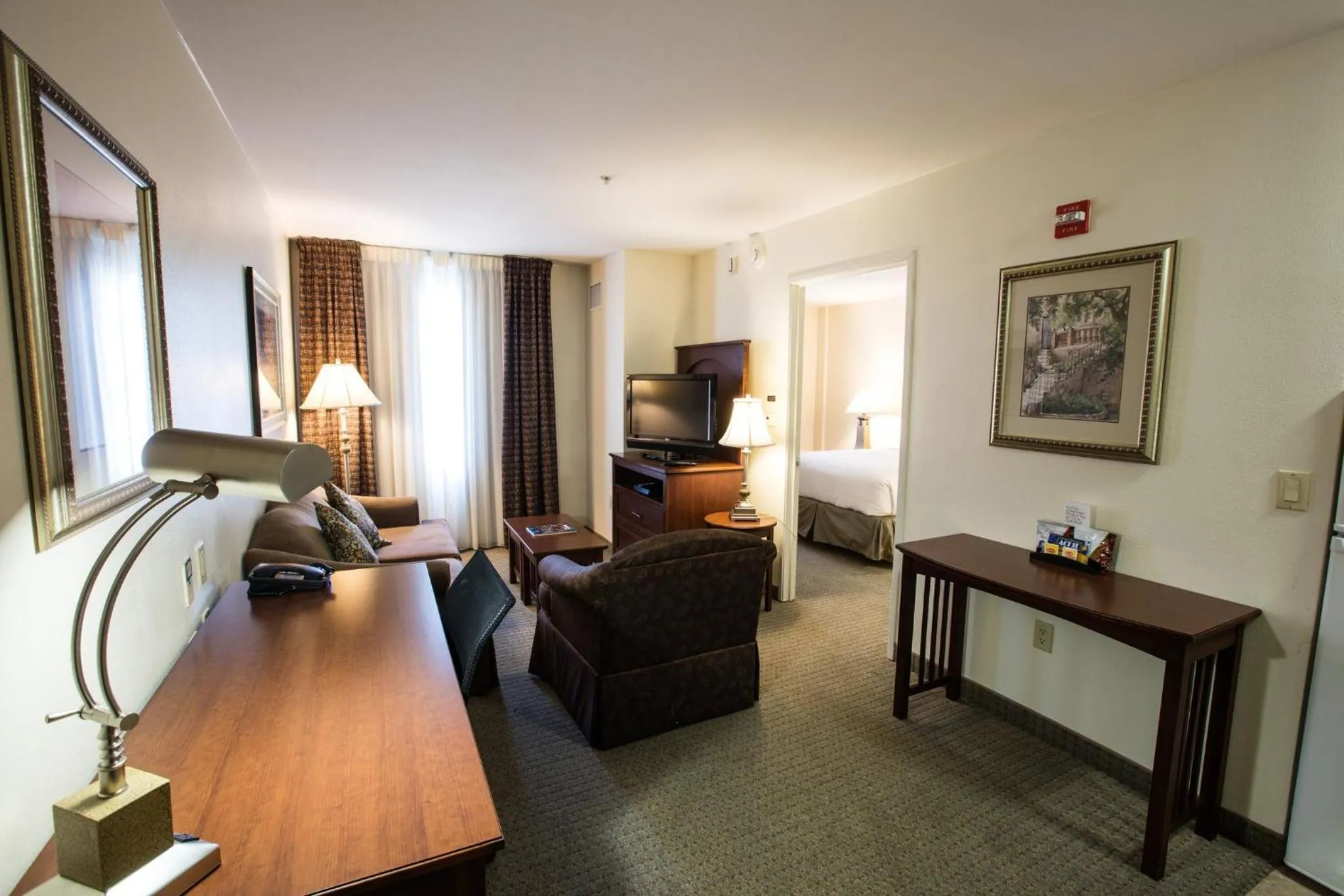 Photo of the whole room, Bed in Staybridge Suites Austin Airport by IHG