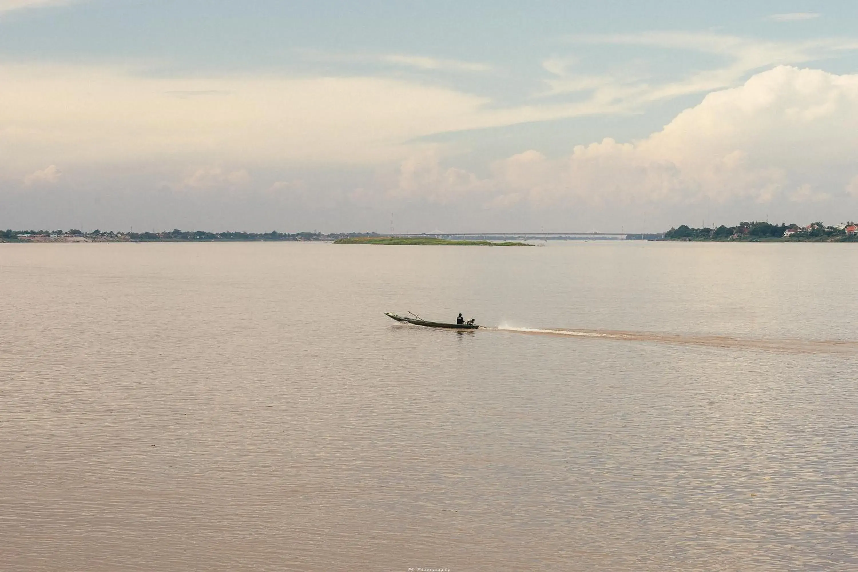 River view in Vieng Khong Hotel River view in Vieng Khong Hotel