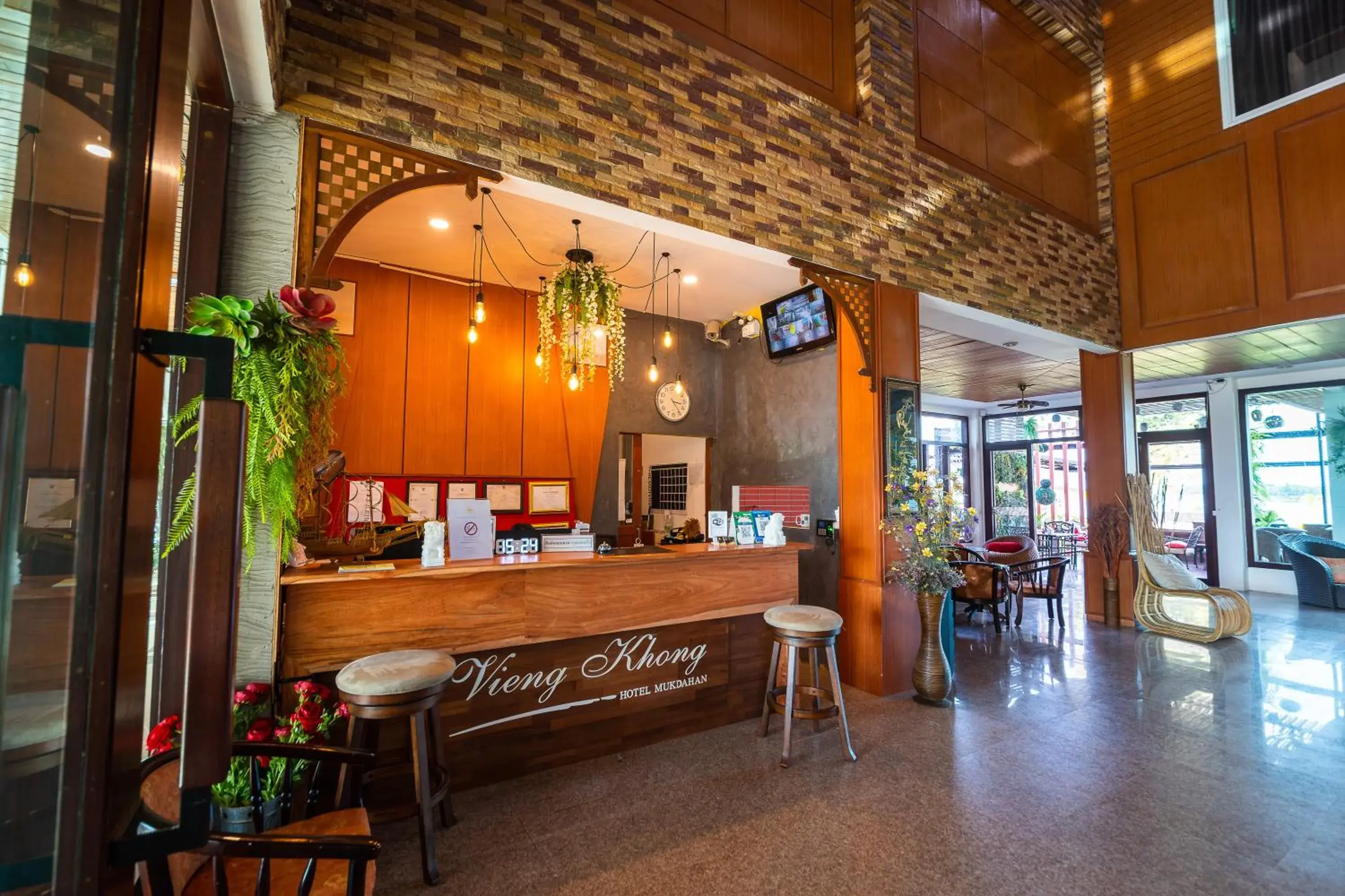 Lobby or reception in Vieng Khong Hotel Lobby or reception in Vieng Khong Hotel