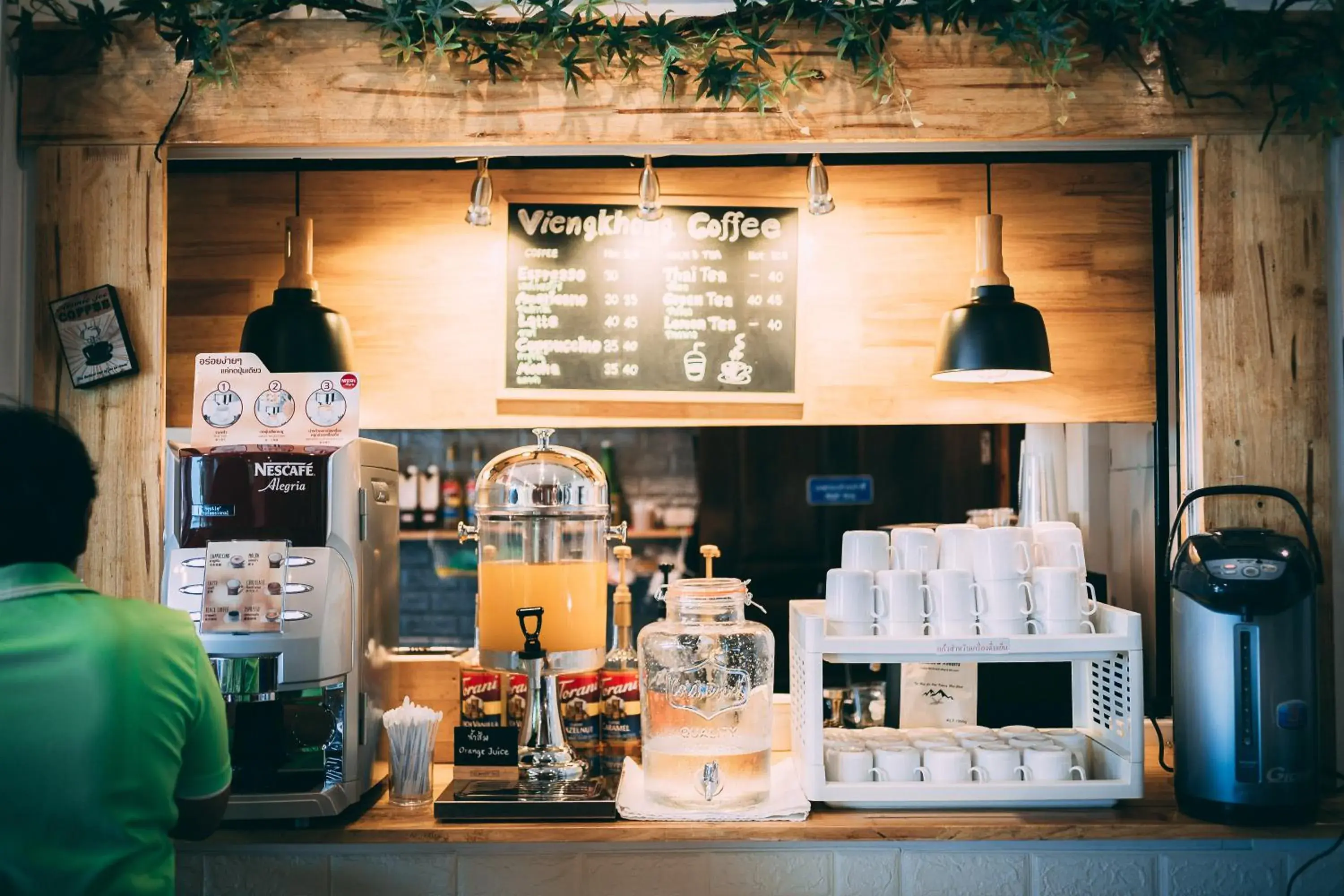 Breakfast in Vieng Khong Hotel Breakfast in Vieng Khong Hotel