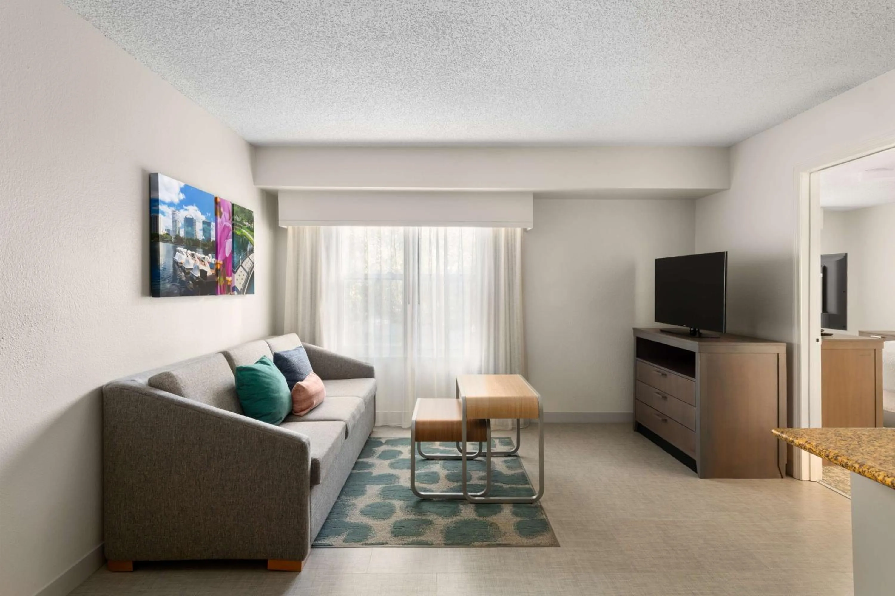Living room in Homewood Suites by Hilton Lake Mary Orlando North