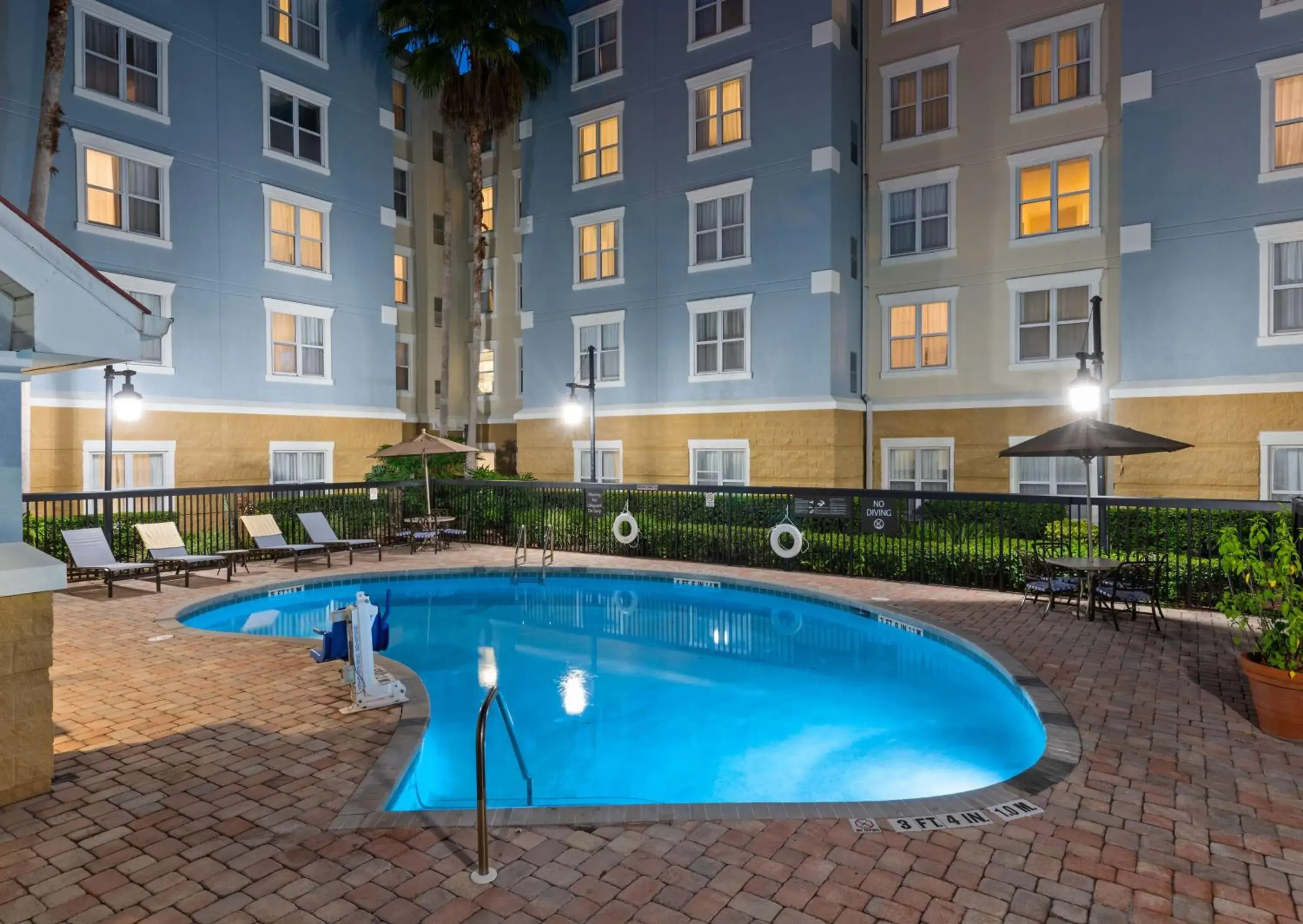 Pool view in Homewood Suites by Hilton Lake Mary Orlando North Pool view in Homewood Suites by Hilton Lake Mary Orlando North