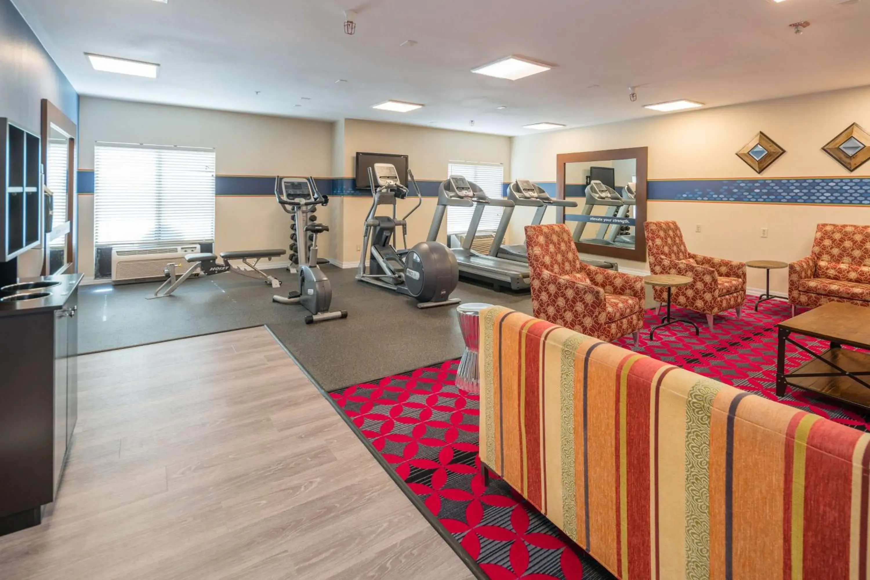 Fitness centre/facilities in Hampton Inn Livermore Fitness centre/facilities in Hampton Inn Livermore