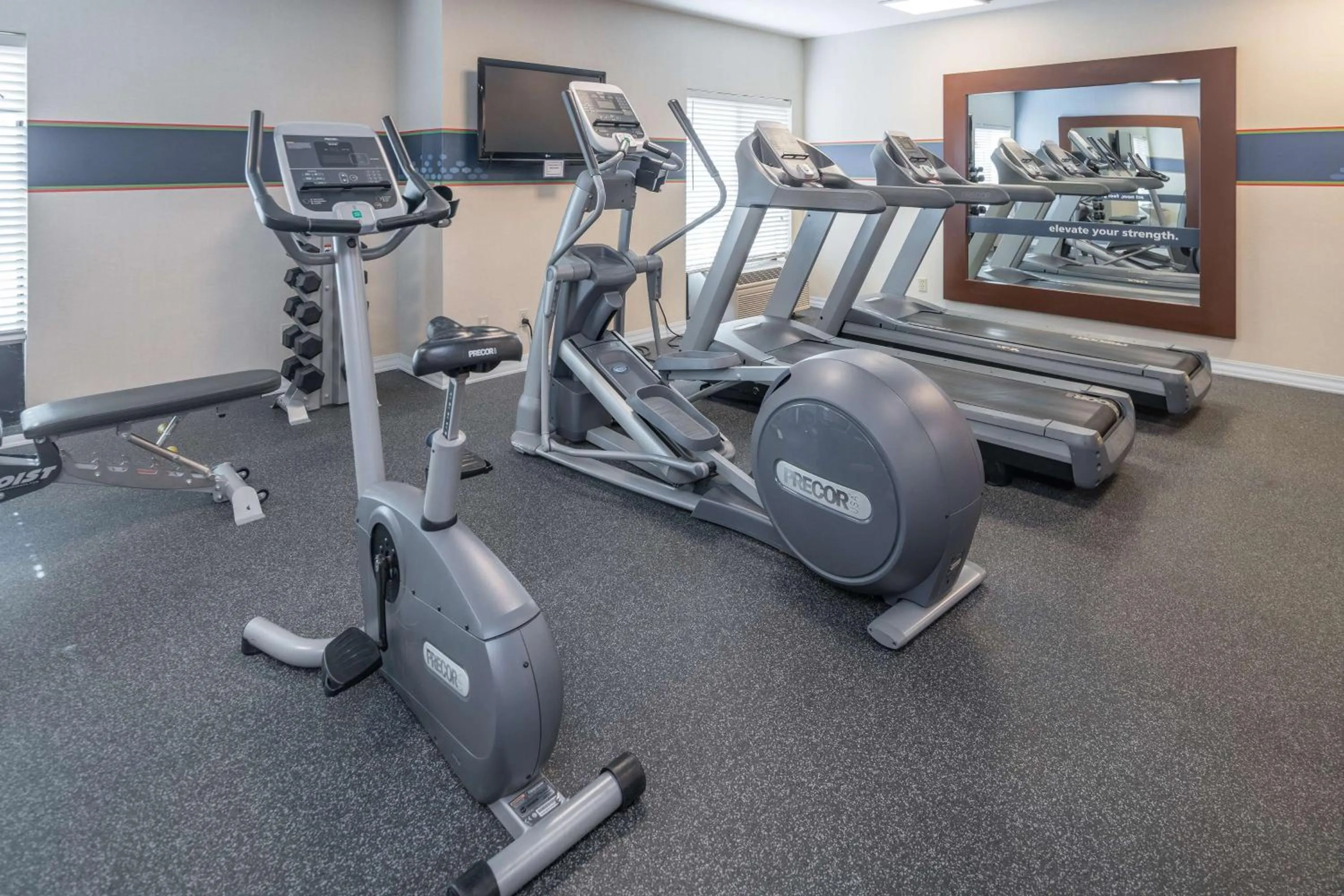 Fitness centre/facilities in Hampton Inn Livermore