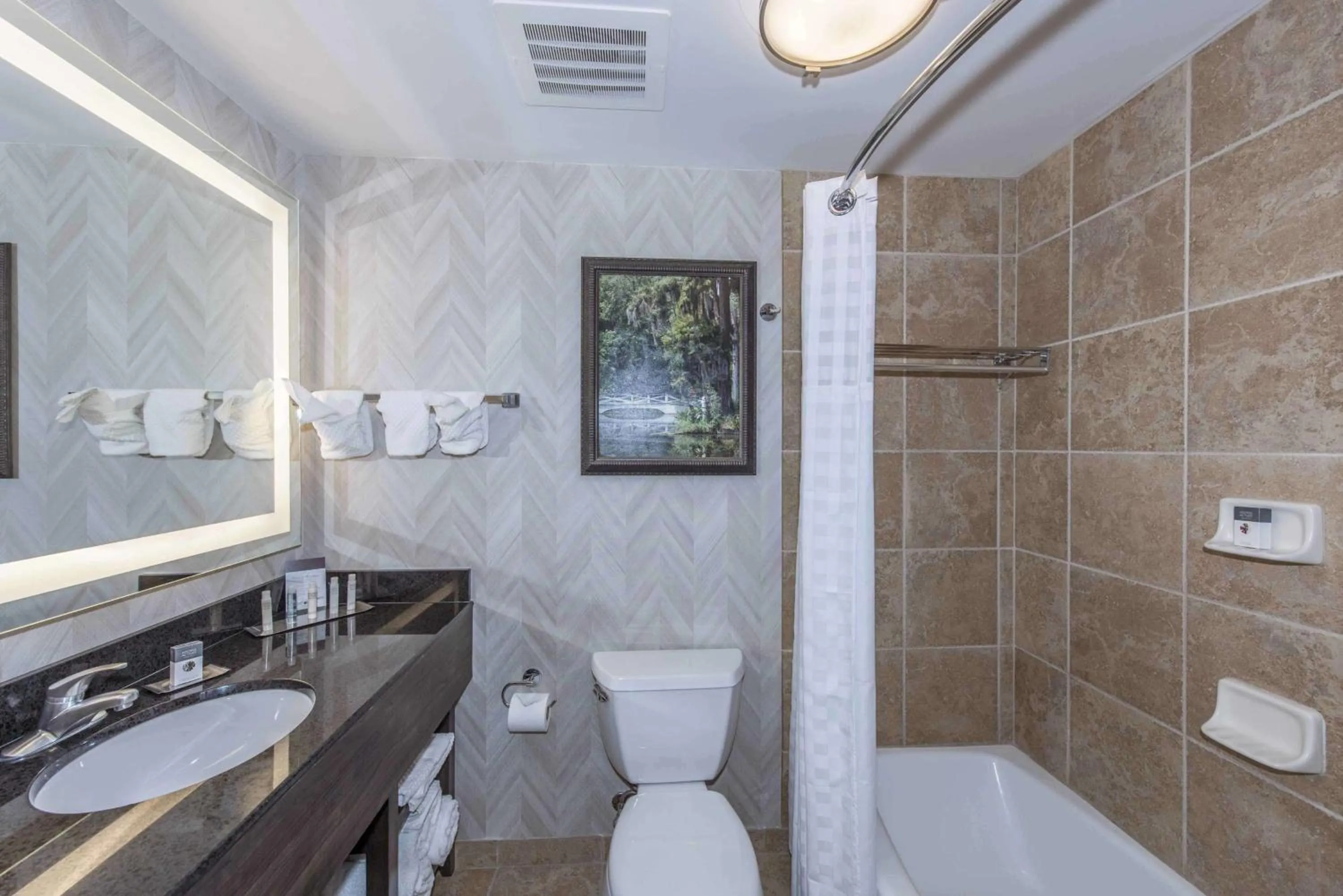 Toilet in DoubleTree by Hilton North Charleston - Convention Center