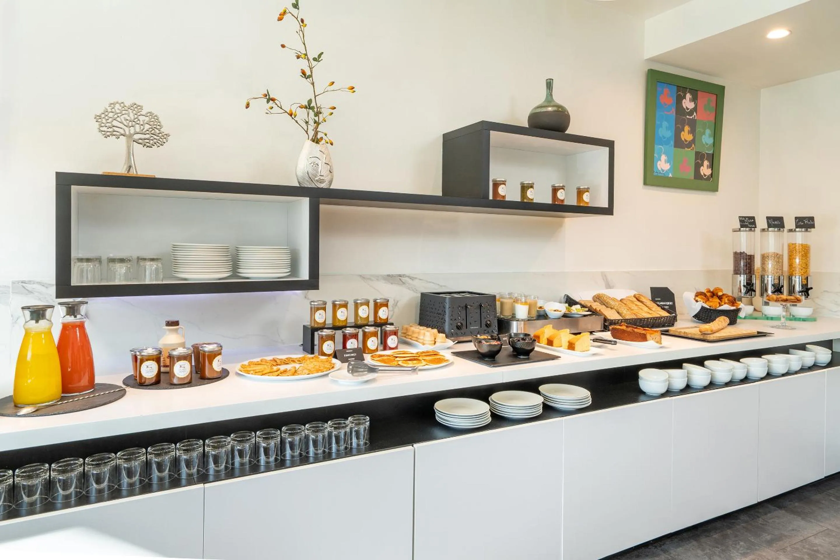Buffet breakfast in BW Plus Central Park Hotel & Spa