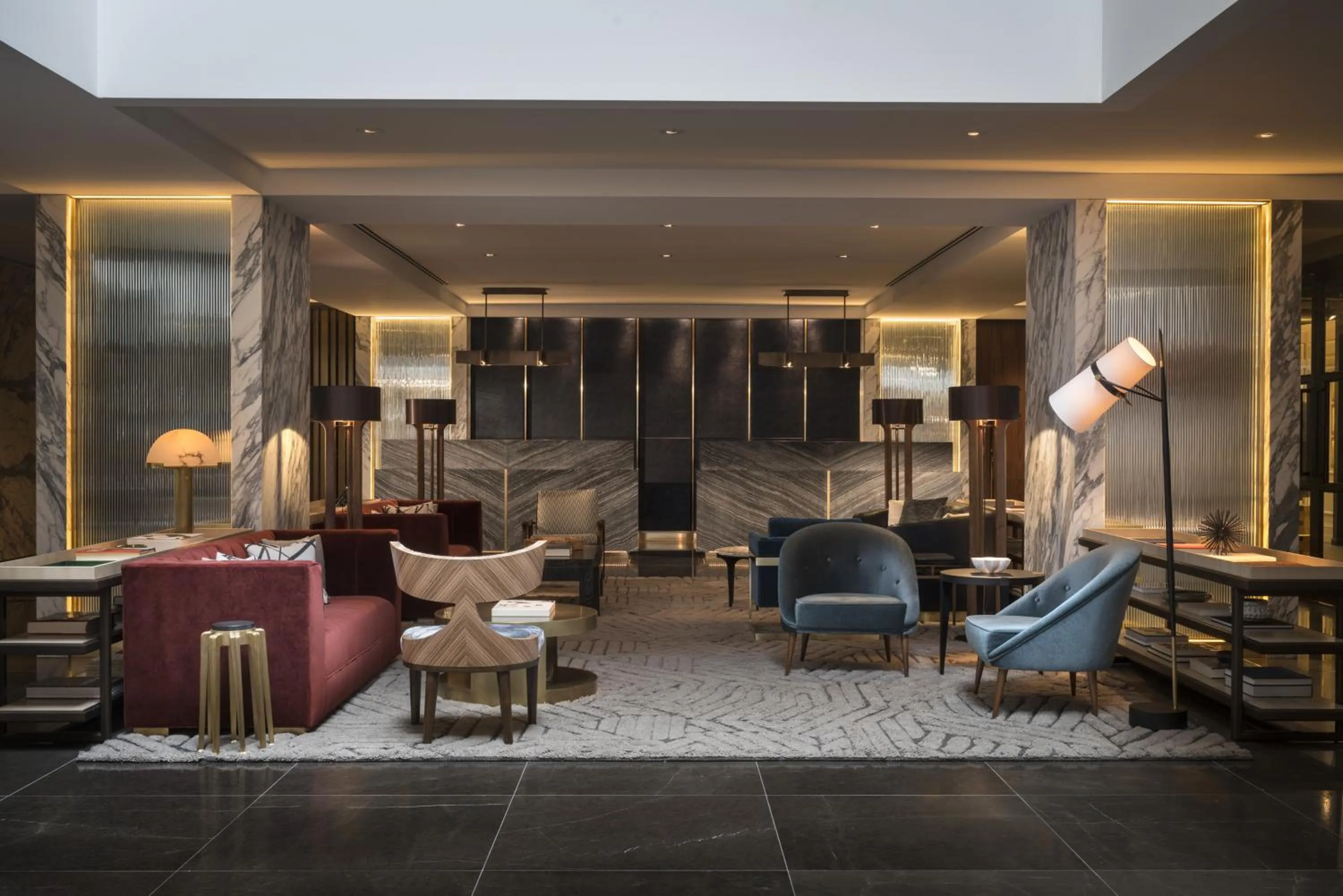 Lobby or reception in Four Seasons Hotel Houston