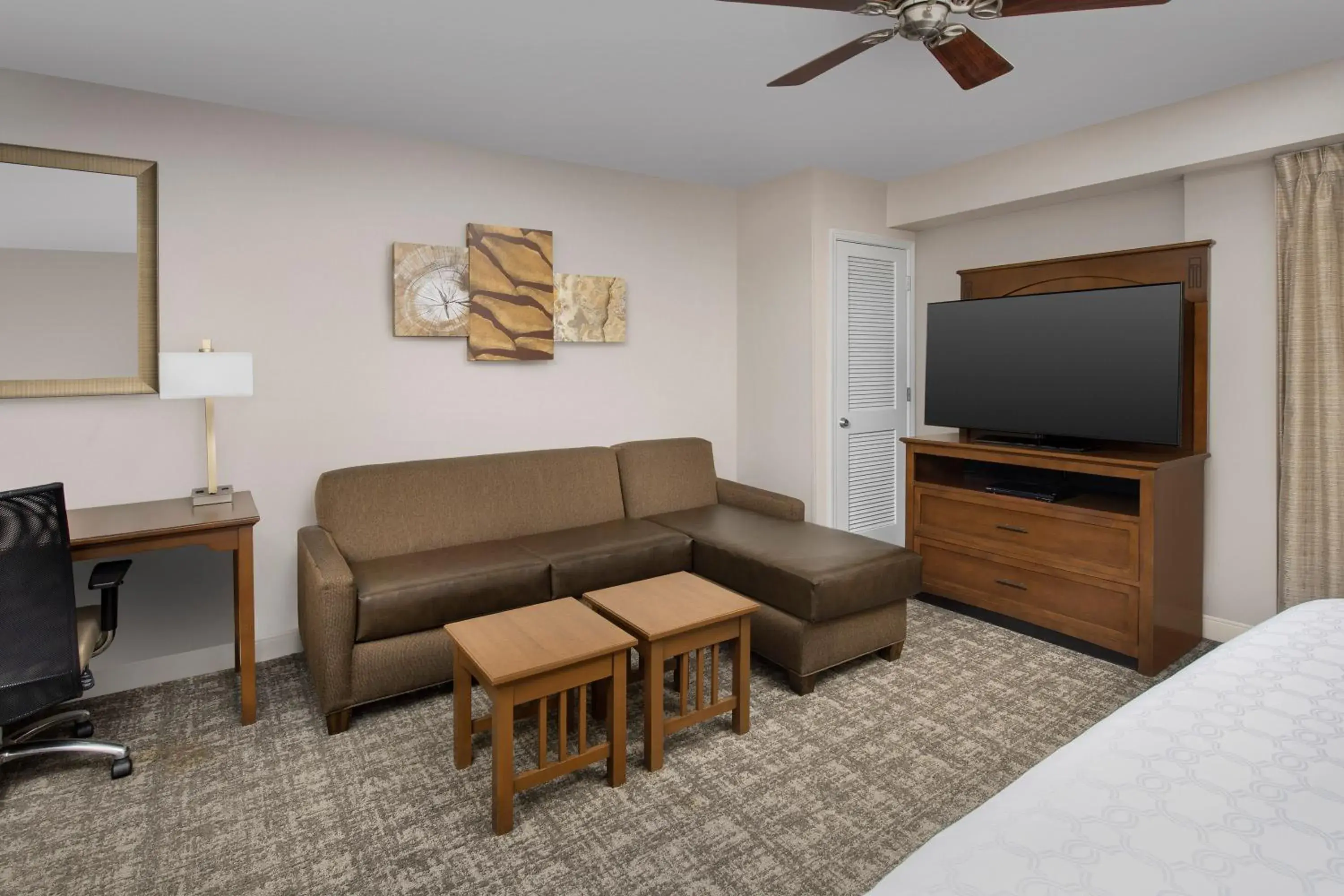 Seating area, Bed in Staybridge Suites North Charleston by IHG Seating area, Bed in Staybridge Suites North Charleston by IHG